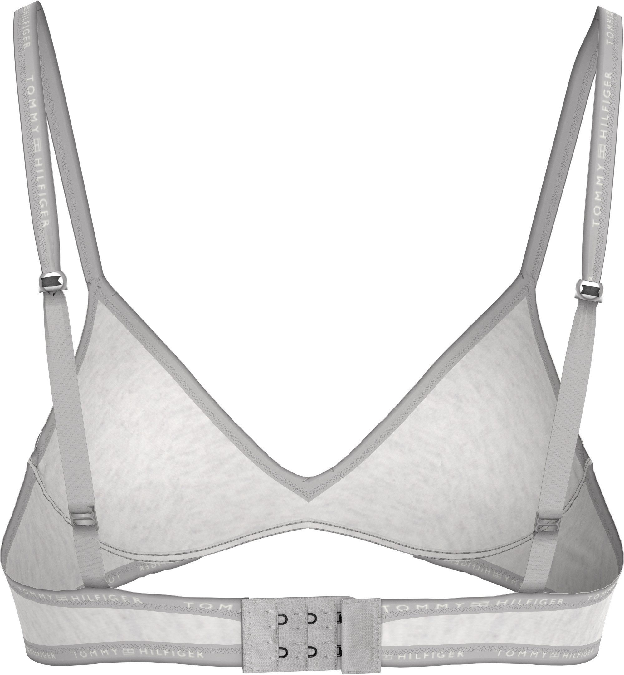 Tommy Hilfiger Underwear Push-up-bh WIRELESS PUSH UP BRA met logo-opdrukken aan de randen
