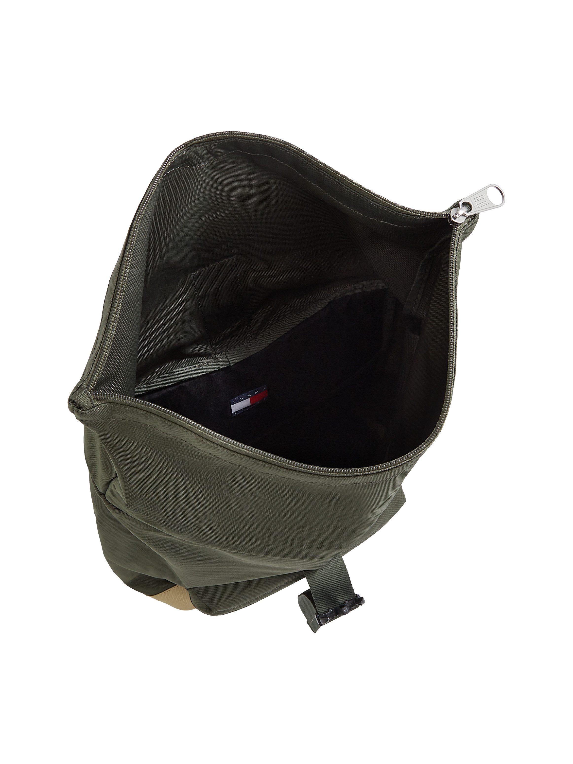 TOMMY JEANS Vrijetijdsrugzak TJM ESS DAILY ROLLTOP BACKPACK , heren reistas, cityrugzak met contrasterende bodem