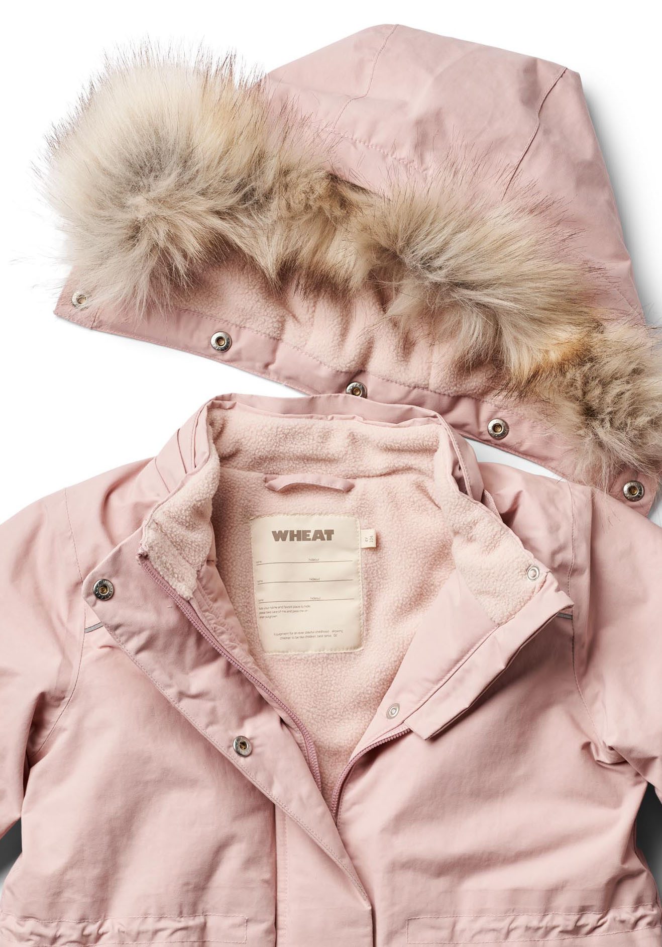 WHEAT Outdoorjack Jacket Mathilde Tech waterdicht, ademend en licht gewatteerd