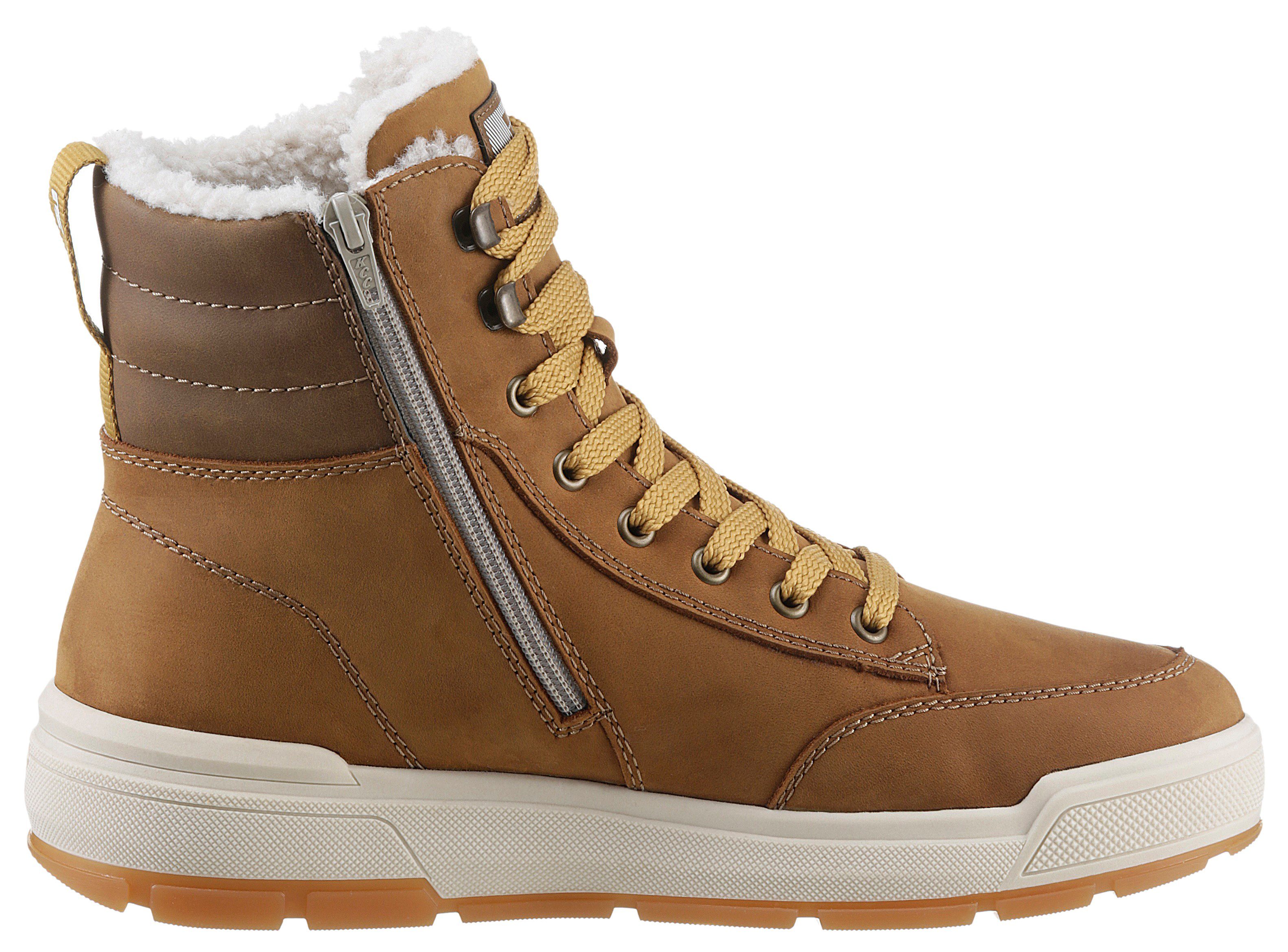 Rieker EVOLUTION Winterlaarzen ankle boot, lace-up boots with tex membrane