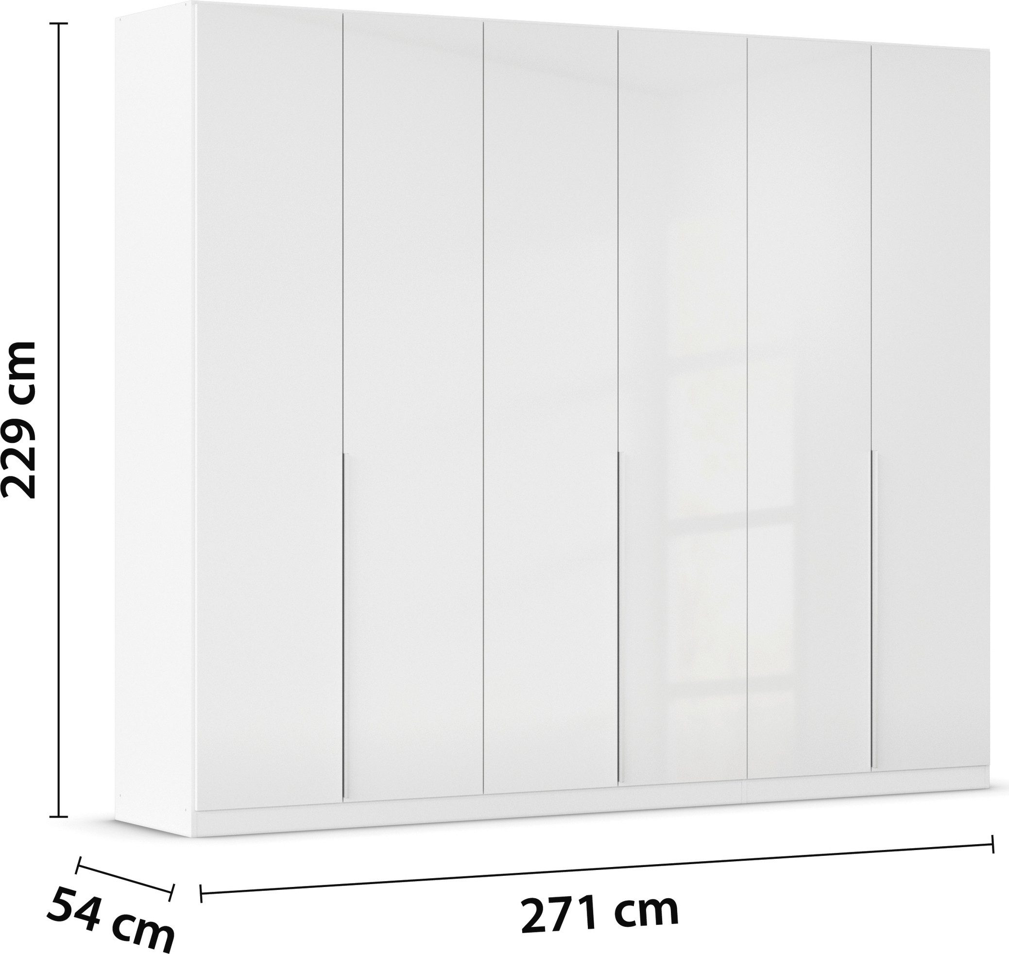 rauch Draaideurkast Kledingkast garderobe AGORDO TOPSELLER slaapkamer doordachte binnenuitrusting, in 6 breedtes en 2 hoogtes made in germany