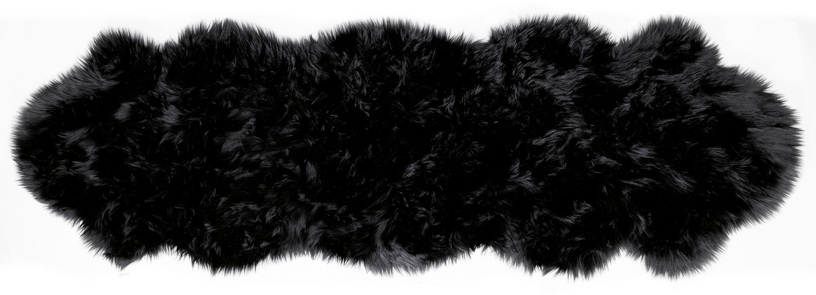 my home Hoogpolig vloerkleed Kalua, verschillende vormen Imitatiebont, zacht, unikleuren, woonkamer, slaapkamer, eetkamer