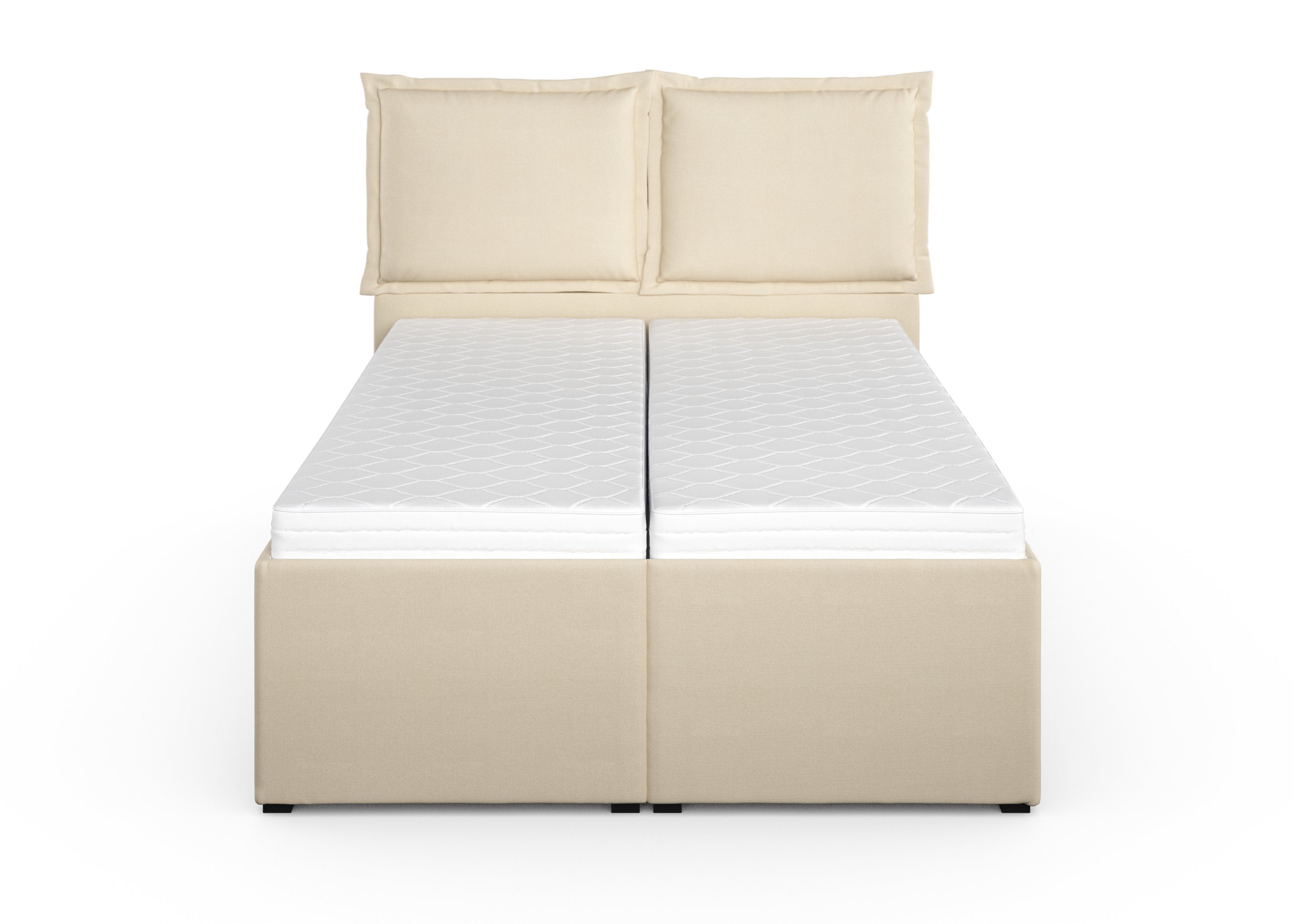 Maintal Gestoffeerd bed Lyara naar keuze zonder matras of kies uit 3 matrassoorten