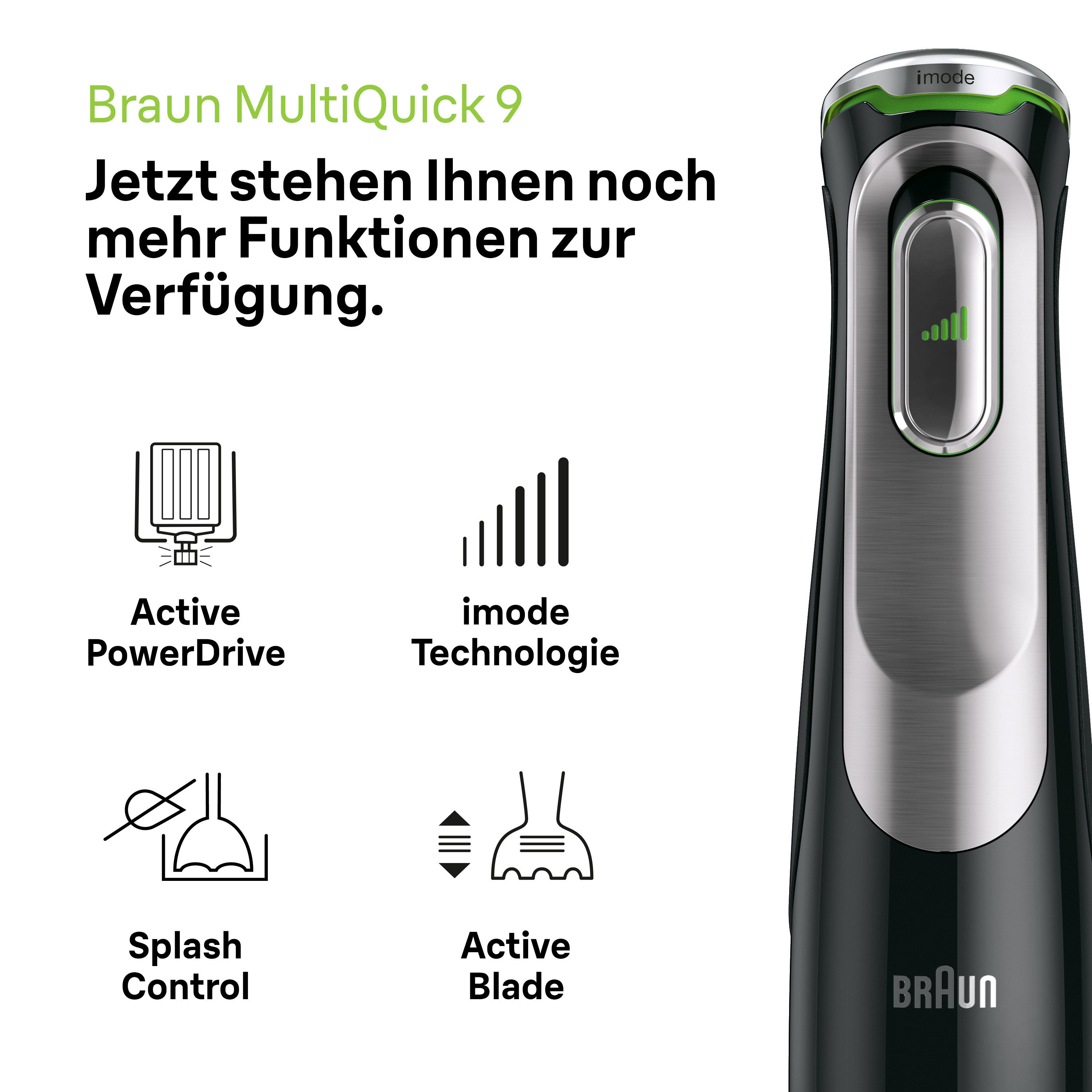 Braun Staafmixer MultiQuick MQ 9187XLI