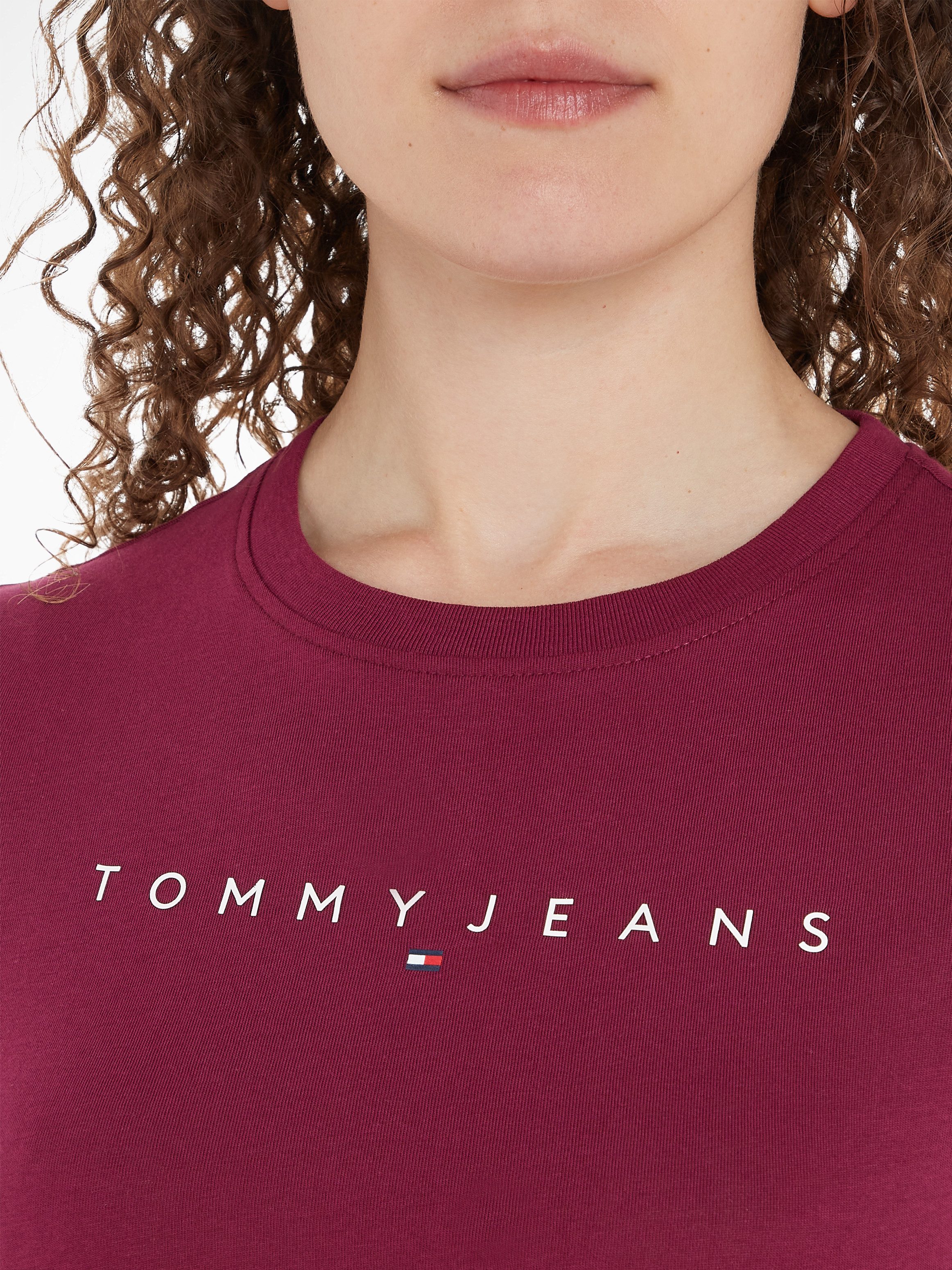 TOMMY JEANS T-shirt TJW SLIM LINEAR TEE EXT