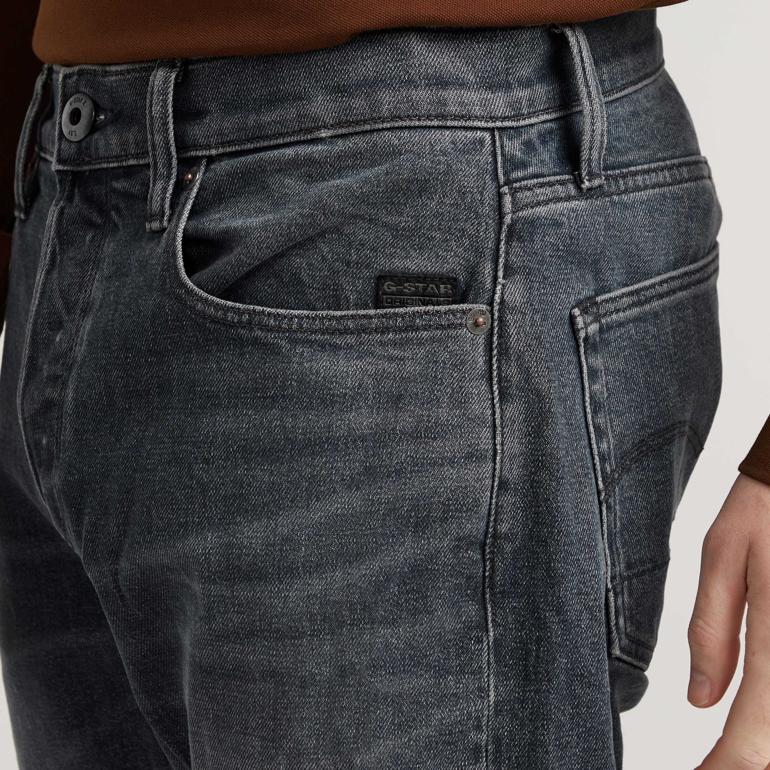 G-Star RAW Slim fit jeans 3301 Slim met mooie wassing en elastaan
