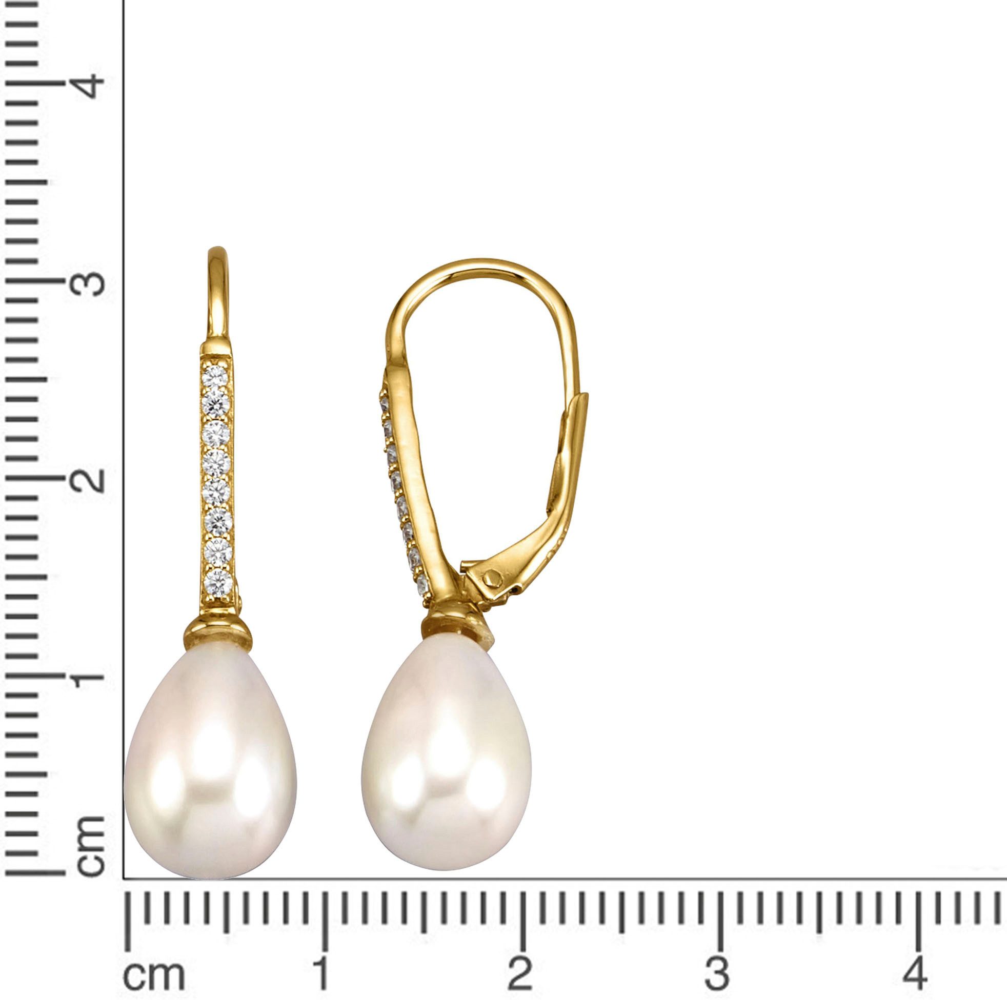 Firetti Paar oorhangers Sieraad Geschenk zilver 925 Oorsieraden Oorbellen Druppel