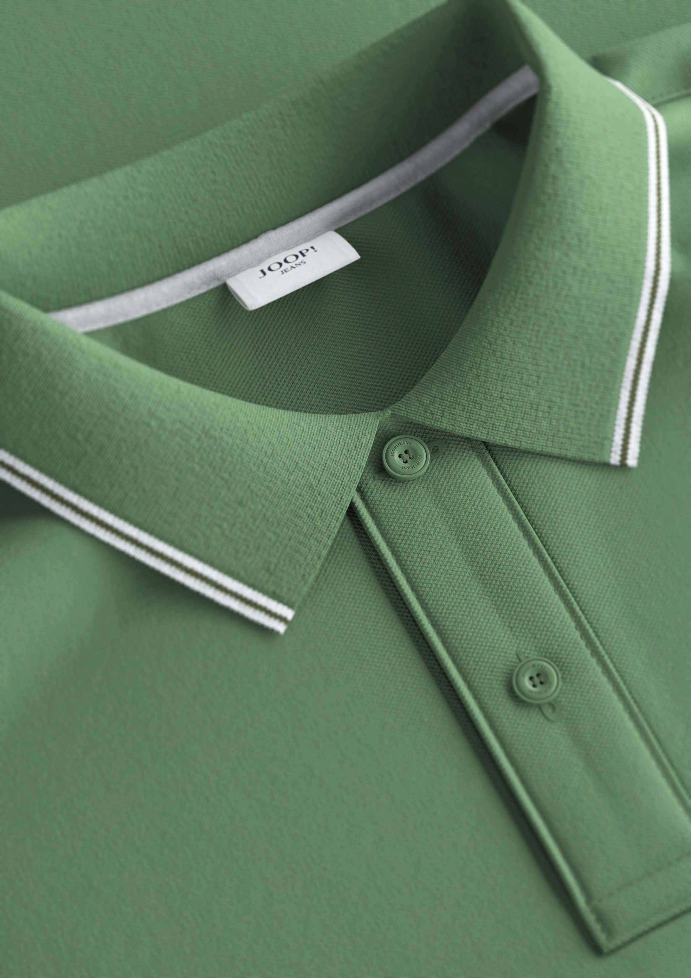 Joop Jeans Poloshirt Agnello Met een ronde hals