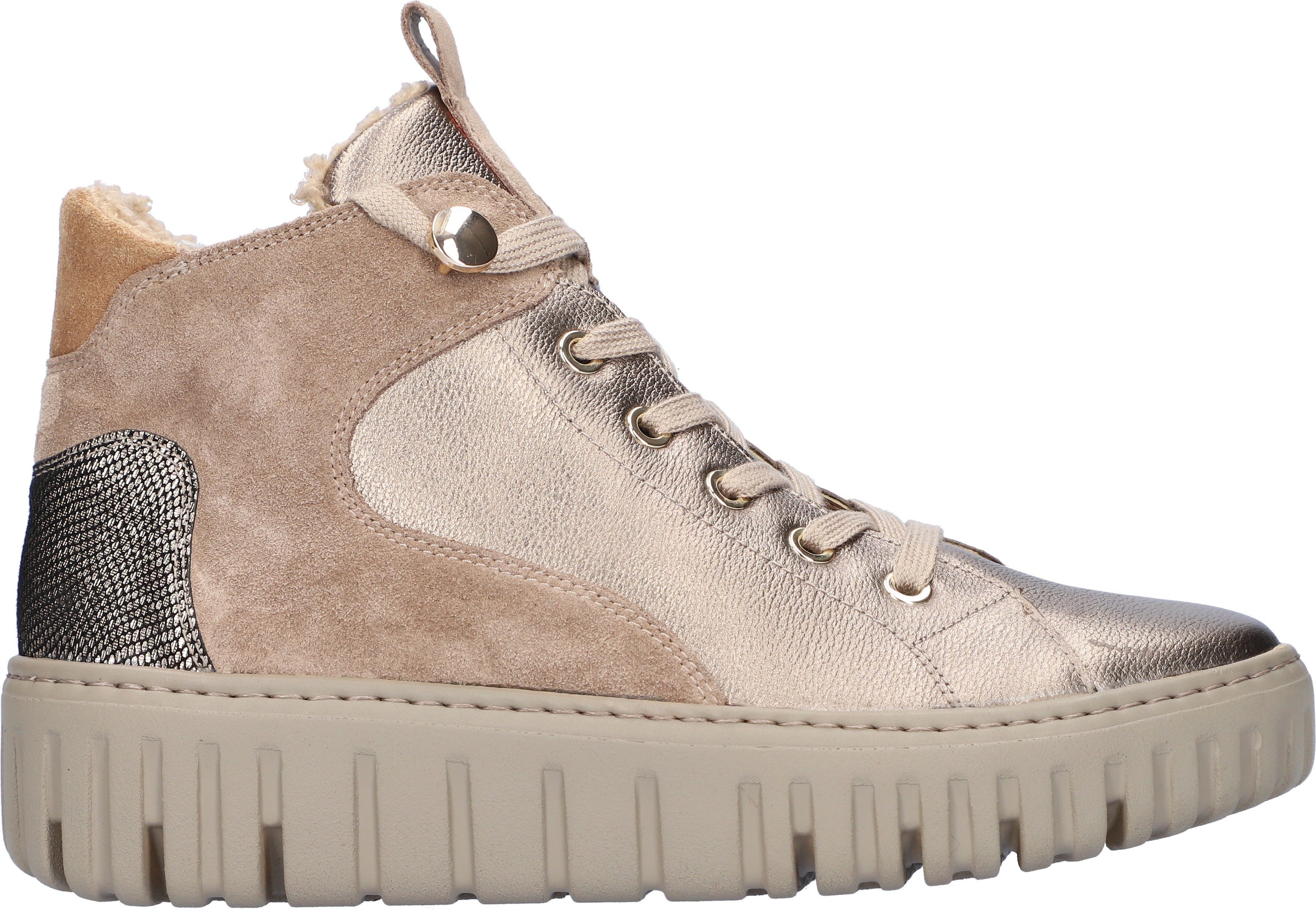 Waldläufer Winterlaarzen H-LIVIA , veterschoenen, comfort-enkellaars in comfortabele breedte g (= breed)