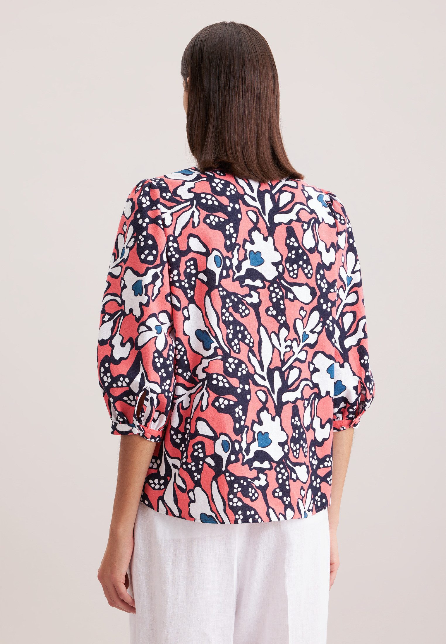seidensticker Klassieke blouse Zwarte roos