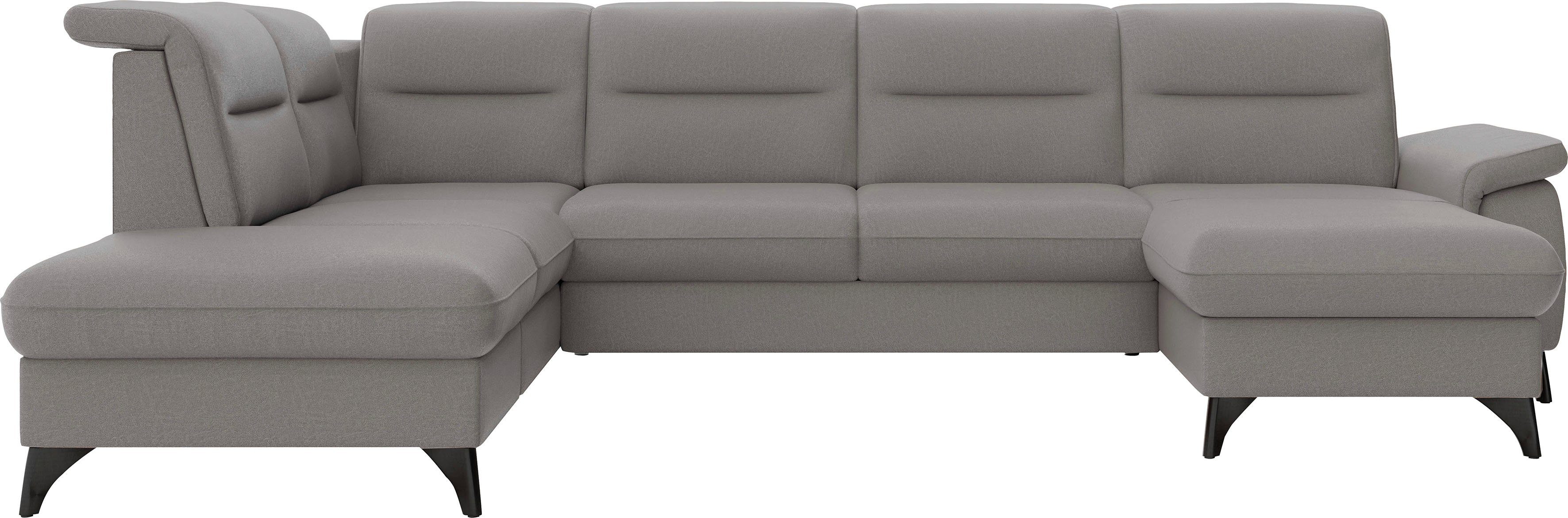 sit&more Zithoek Astoria U-vorm naar keuze met motorische relaxfunctie