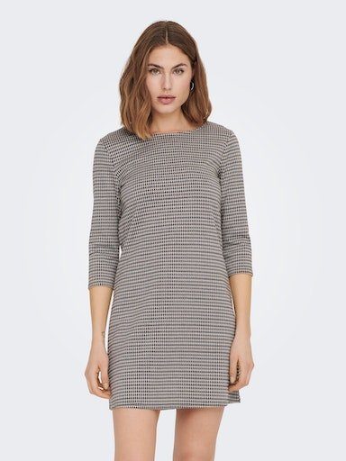 NU 20% KORTING: Only Jerseyjurk ONLBRILLIANT 3-4 CHECK DRESS