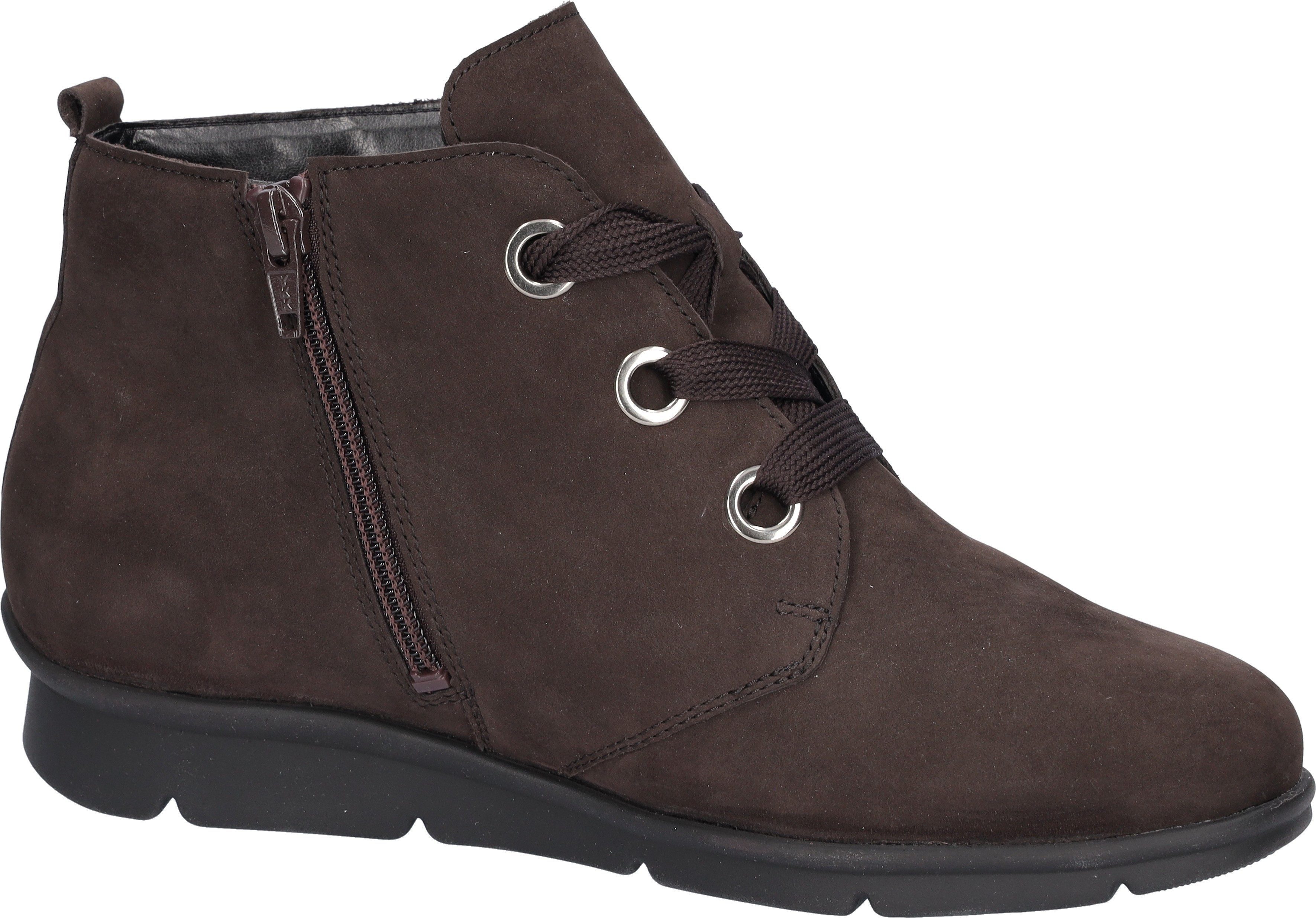 Waldläufer Hoge veterschoenen K-INGA ankle boot, comfortable schoen in comfort wijdte k = extra wijd