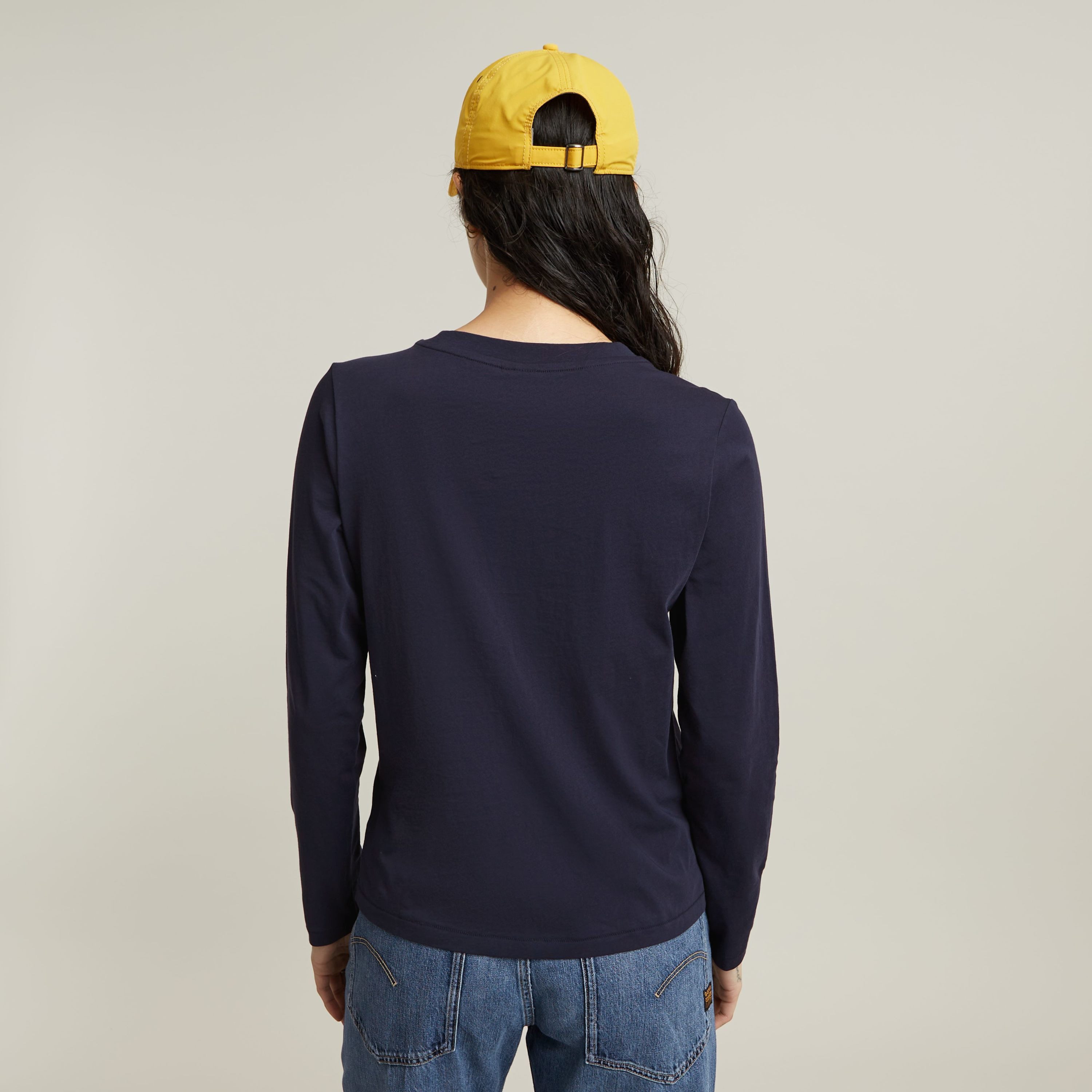 G-Star RAW T-shirt Front seam r t ls wmn