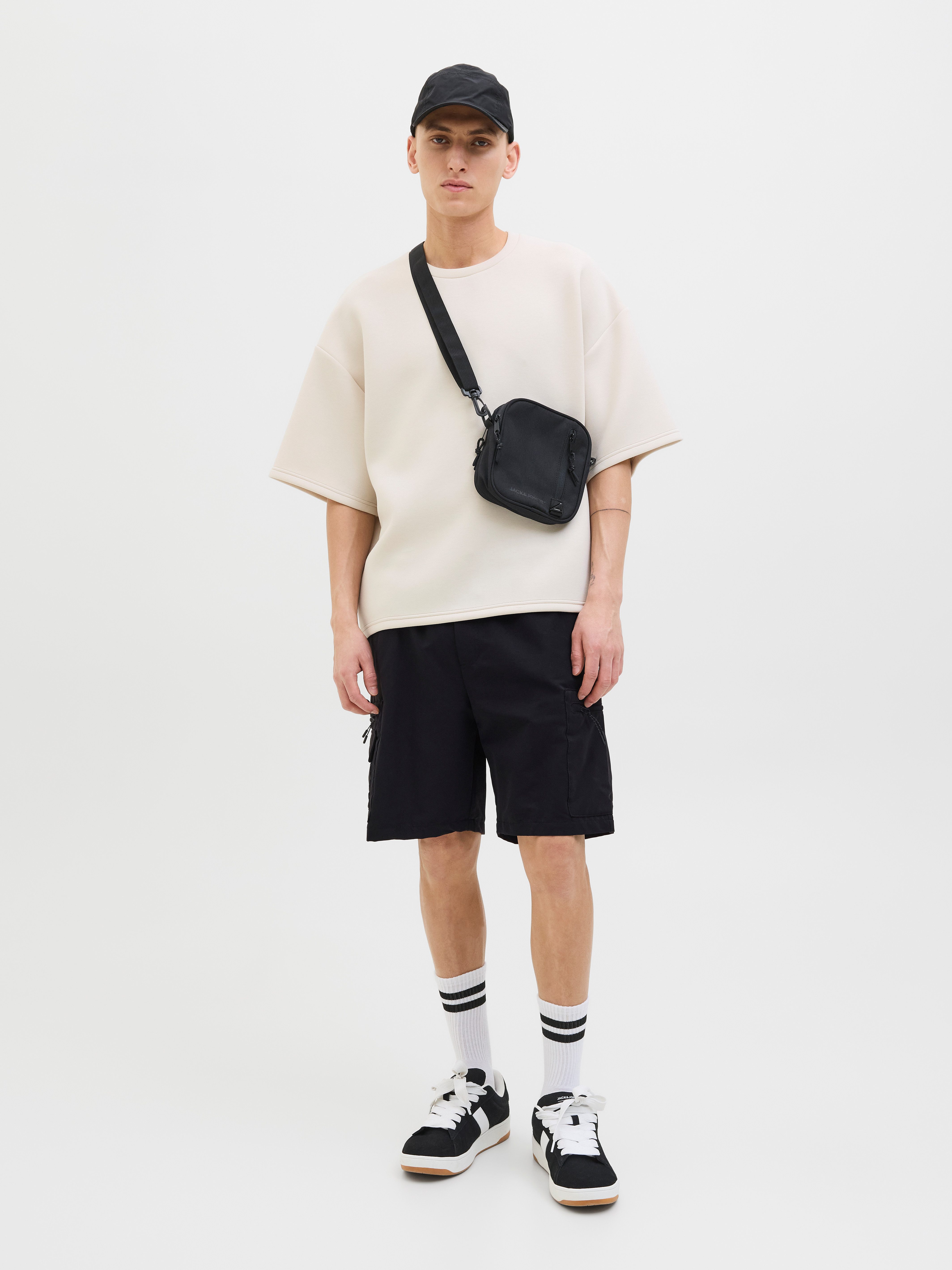 Jack & Jones Cargobroek JPSTJAIDEN MARCHER CARGO SHORTS SRT SN