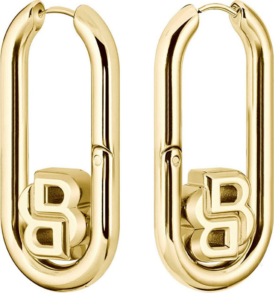 Boss Paar creolen DOUBLE B SWING 1580629