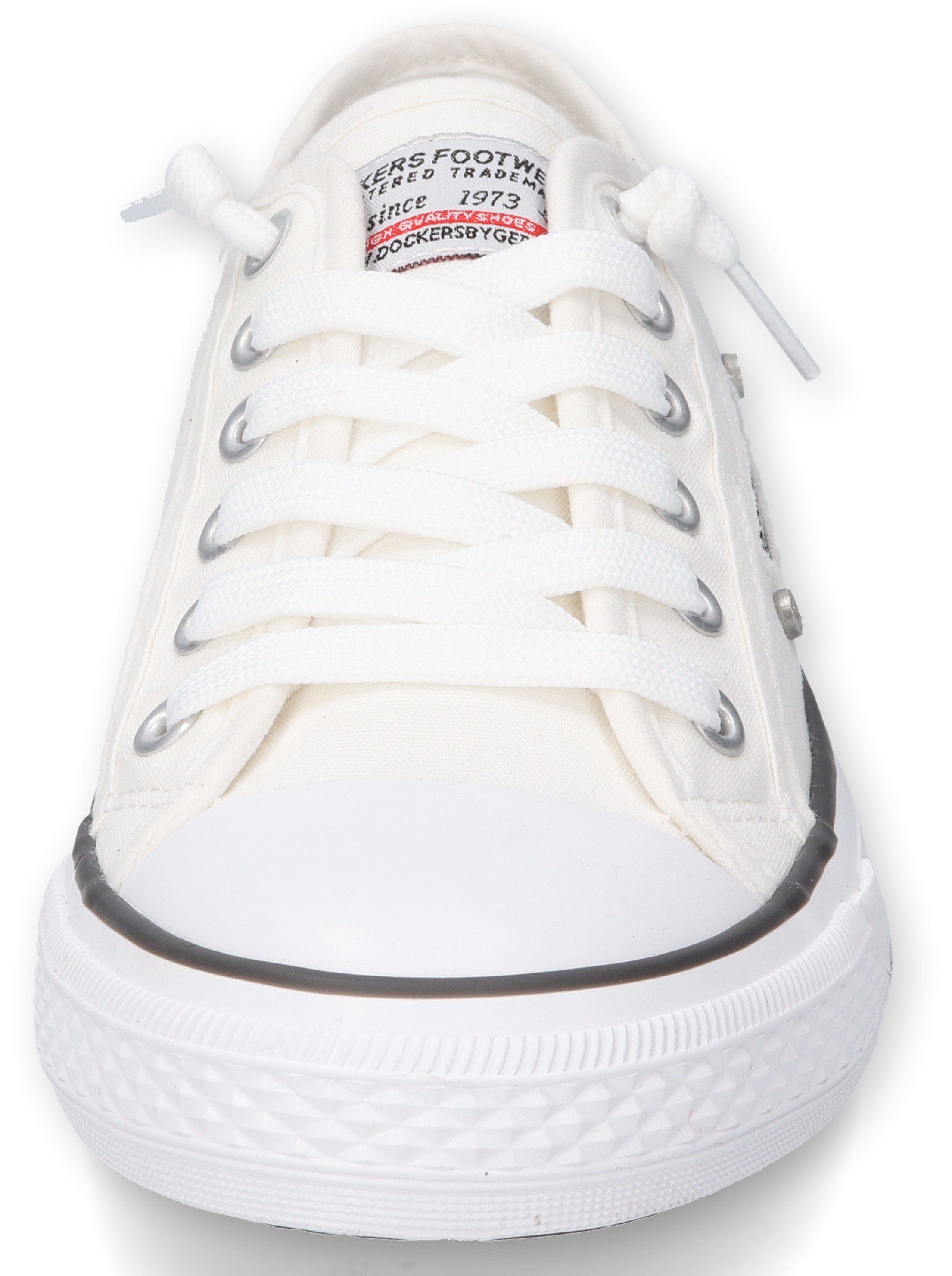 Dockers by Gerli Slip-on sneakers , sneakers, instapschoen, vrijetijdsschoen met elastische sierstrik