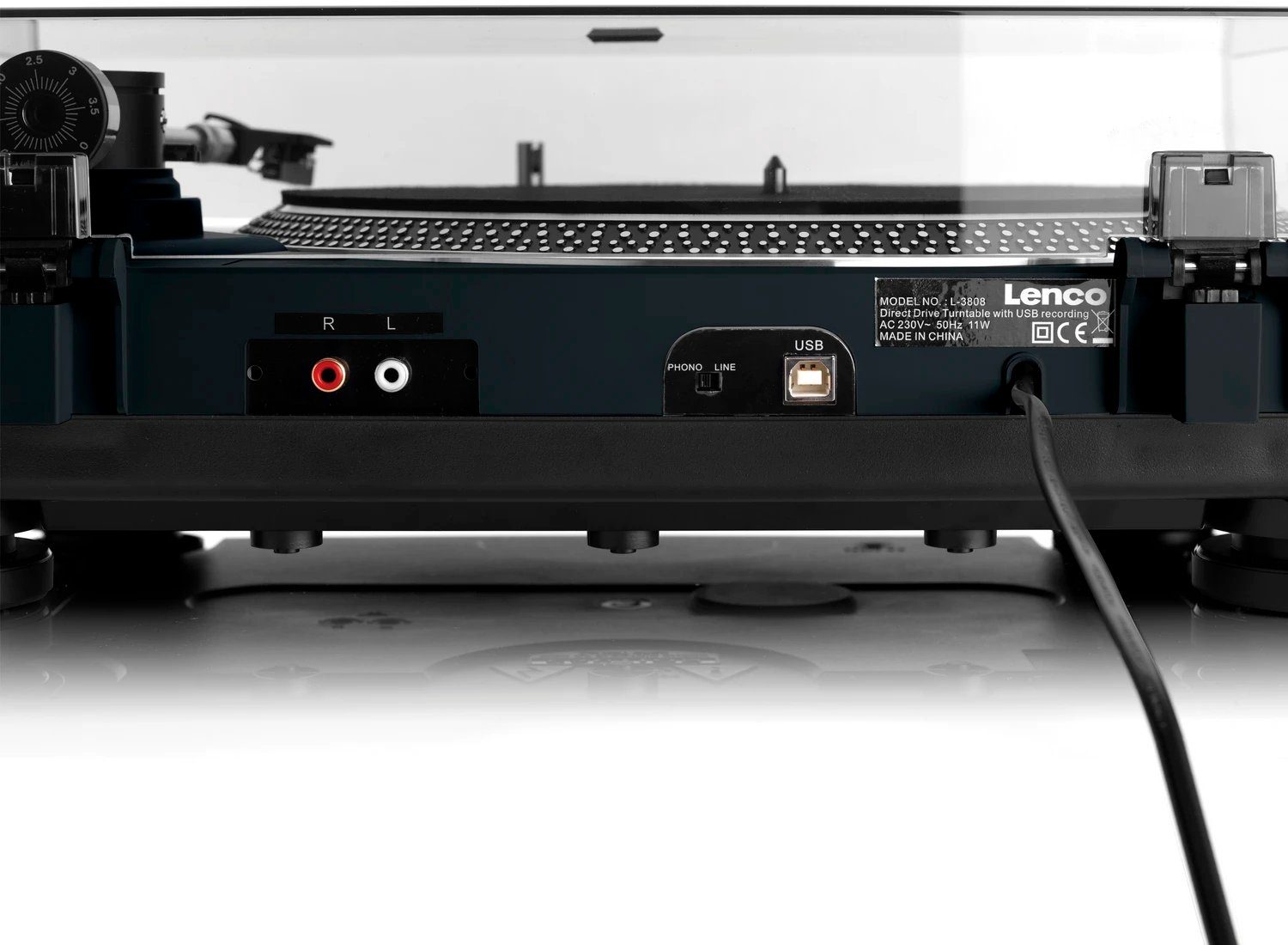 Lenco Platenspeler L-3808 met directe aandrijving