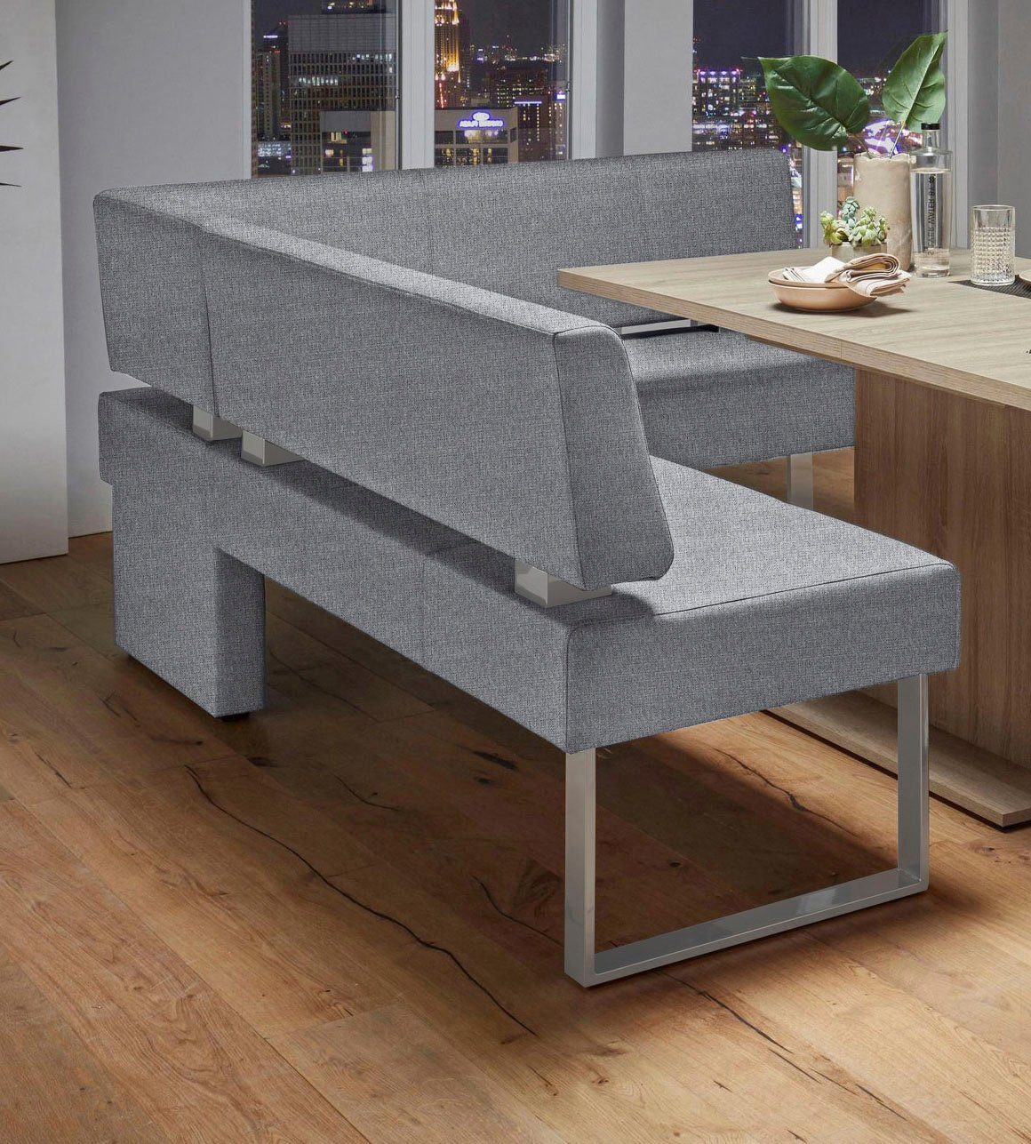Home affaire Hoekbank RAB in 2 breedten (180 of 200 cm), bekleding in verschillende kwaliteiten