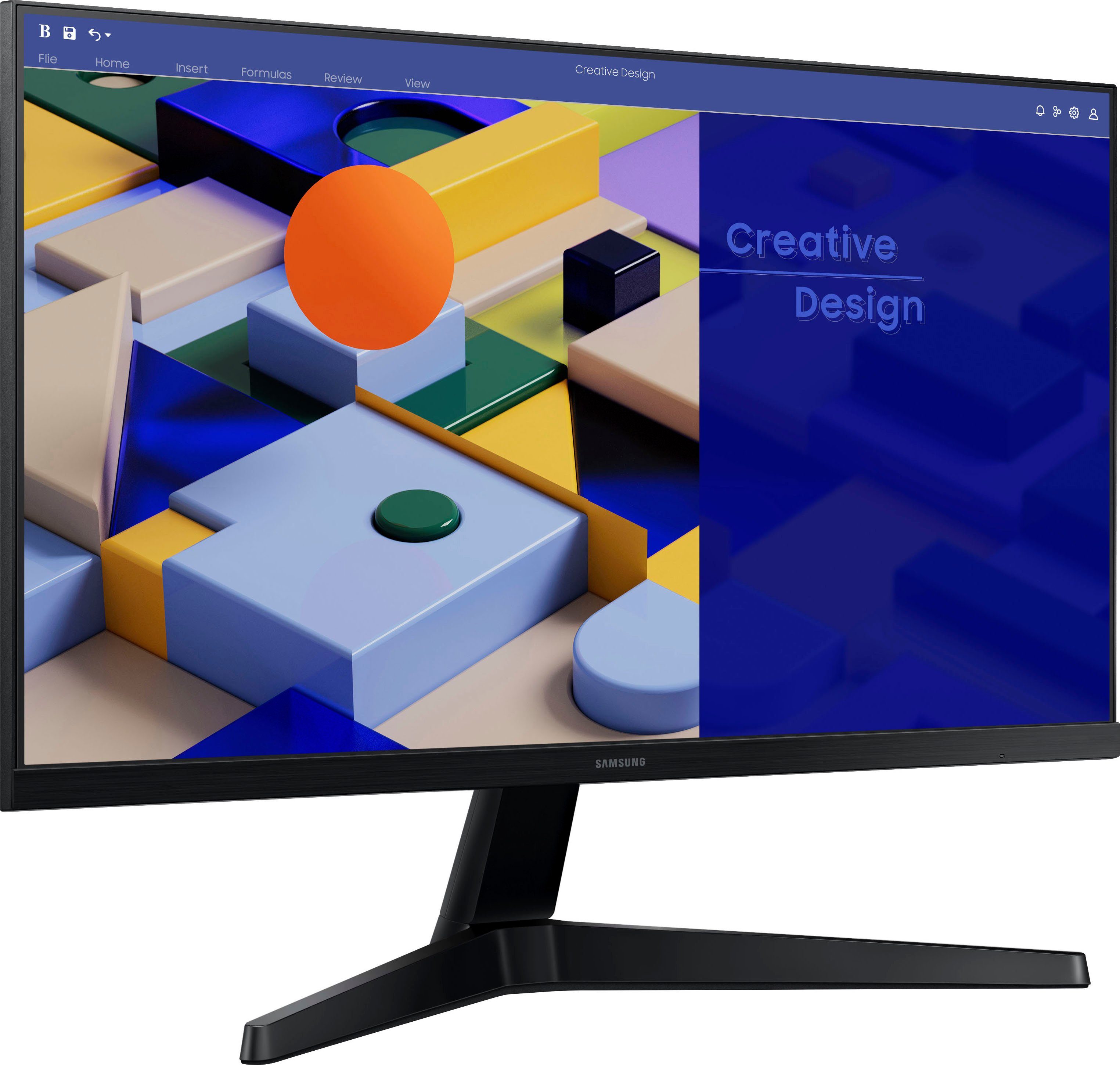Samsung Ledscherm S27C314EAU, 68,6 cm / 27", Full HD