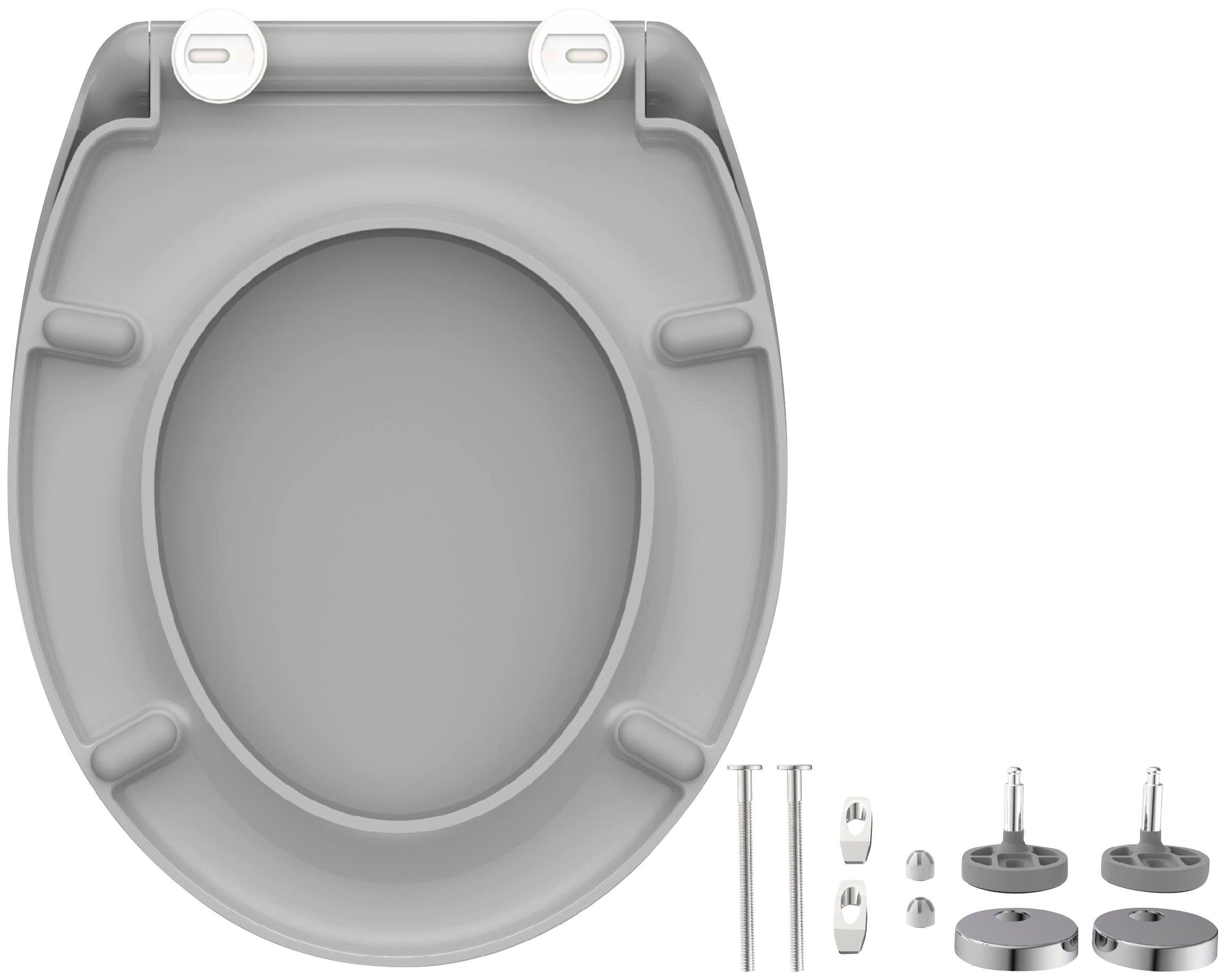Schütte Toiletzitting met softclosemechanisme en snelsluiting