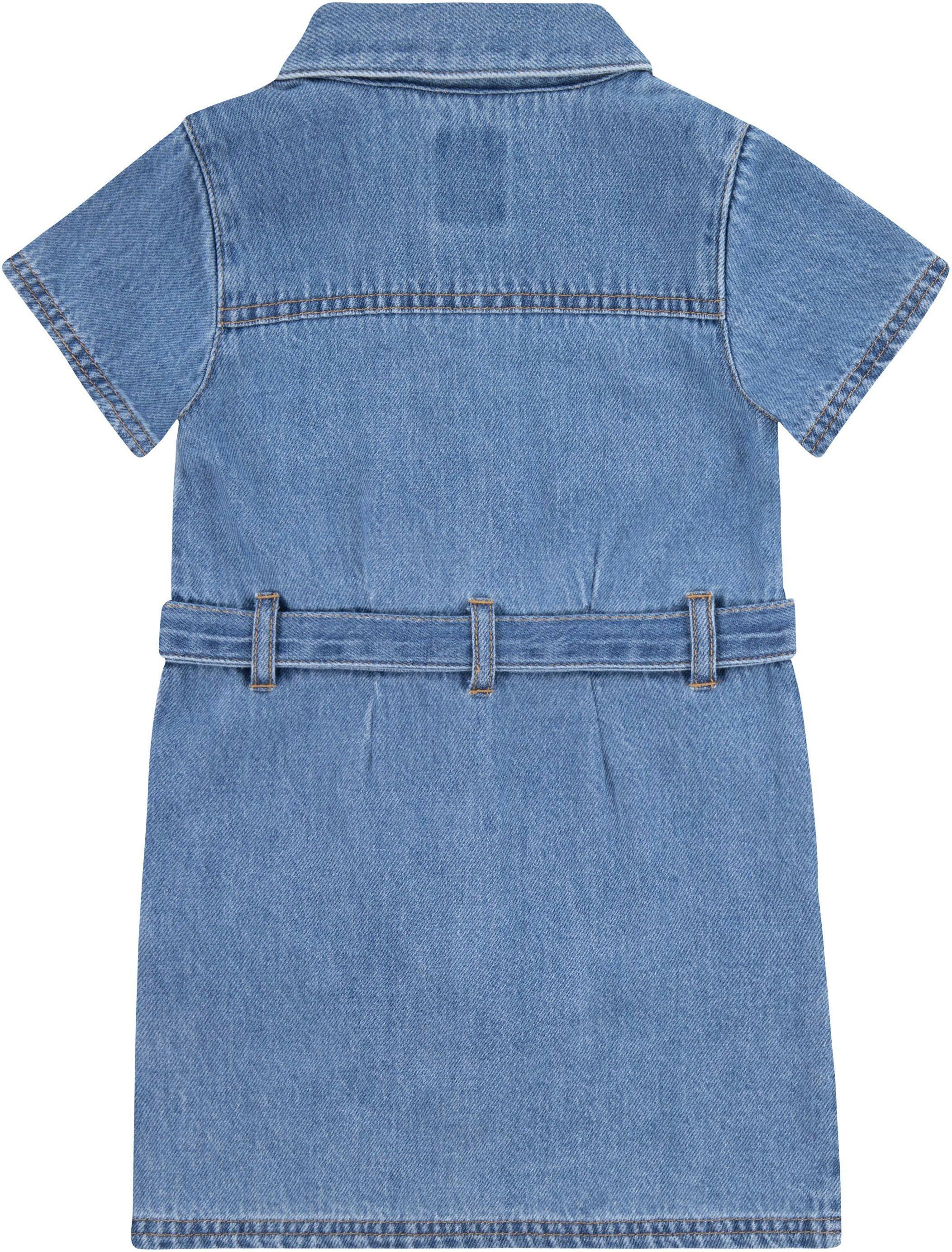 Levi's Kidswear Jeans jurk LVG ORGANIC UTILITY DRESS