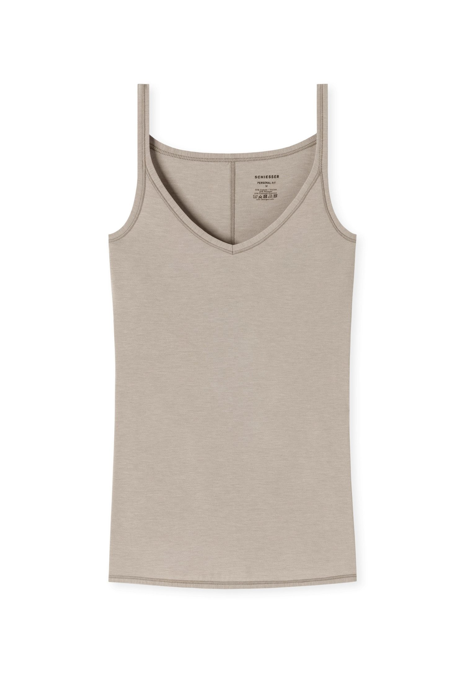 Schiesser Top met spaghettibandjes Personal Fit