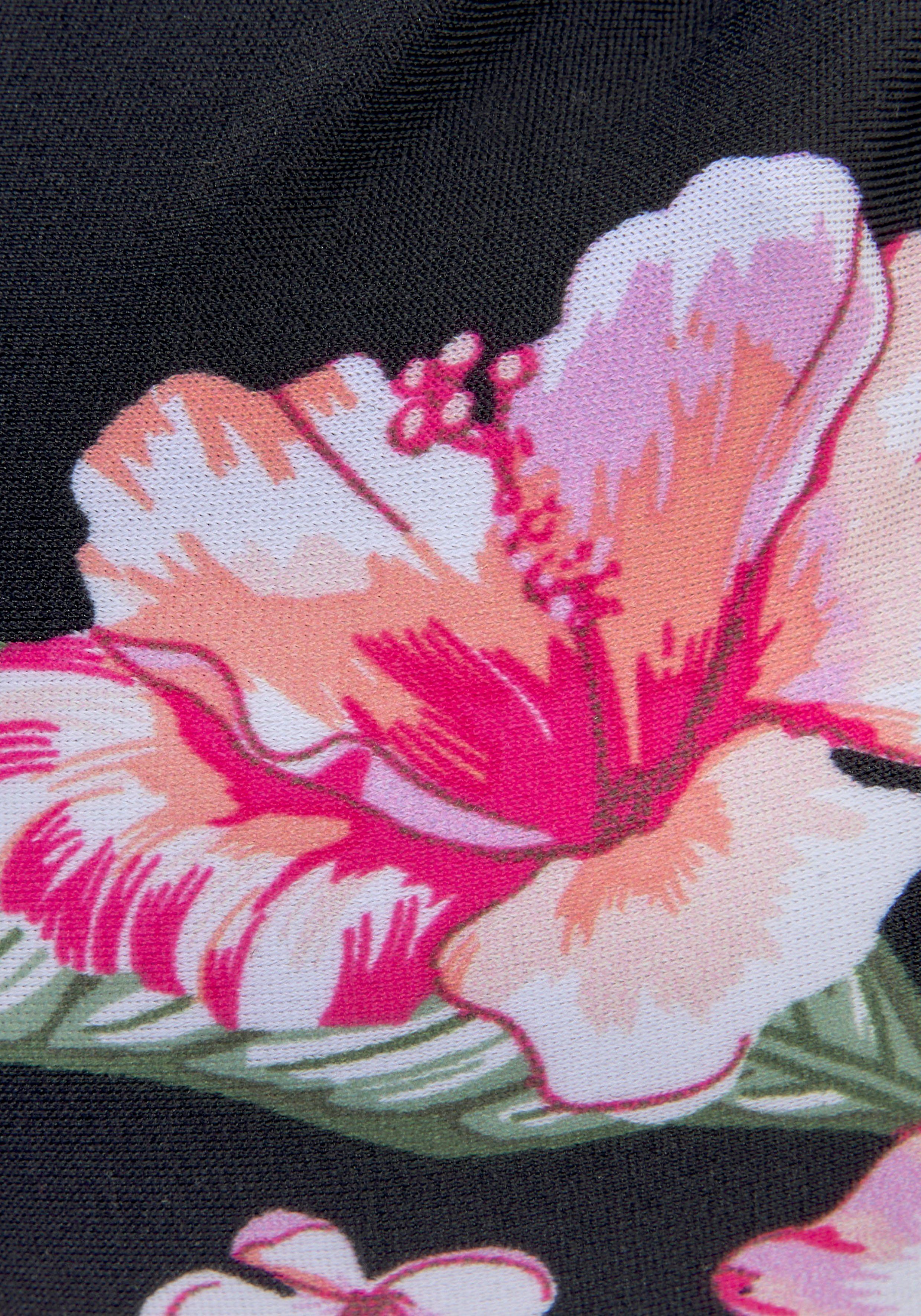 Lascana Bikinitop met beugels Santini met gebloemd design