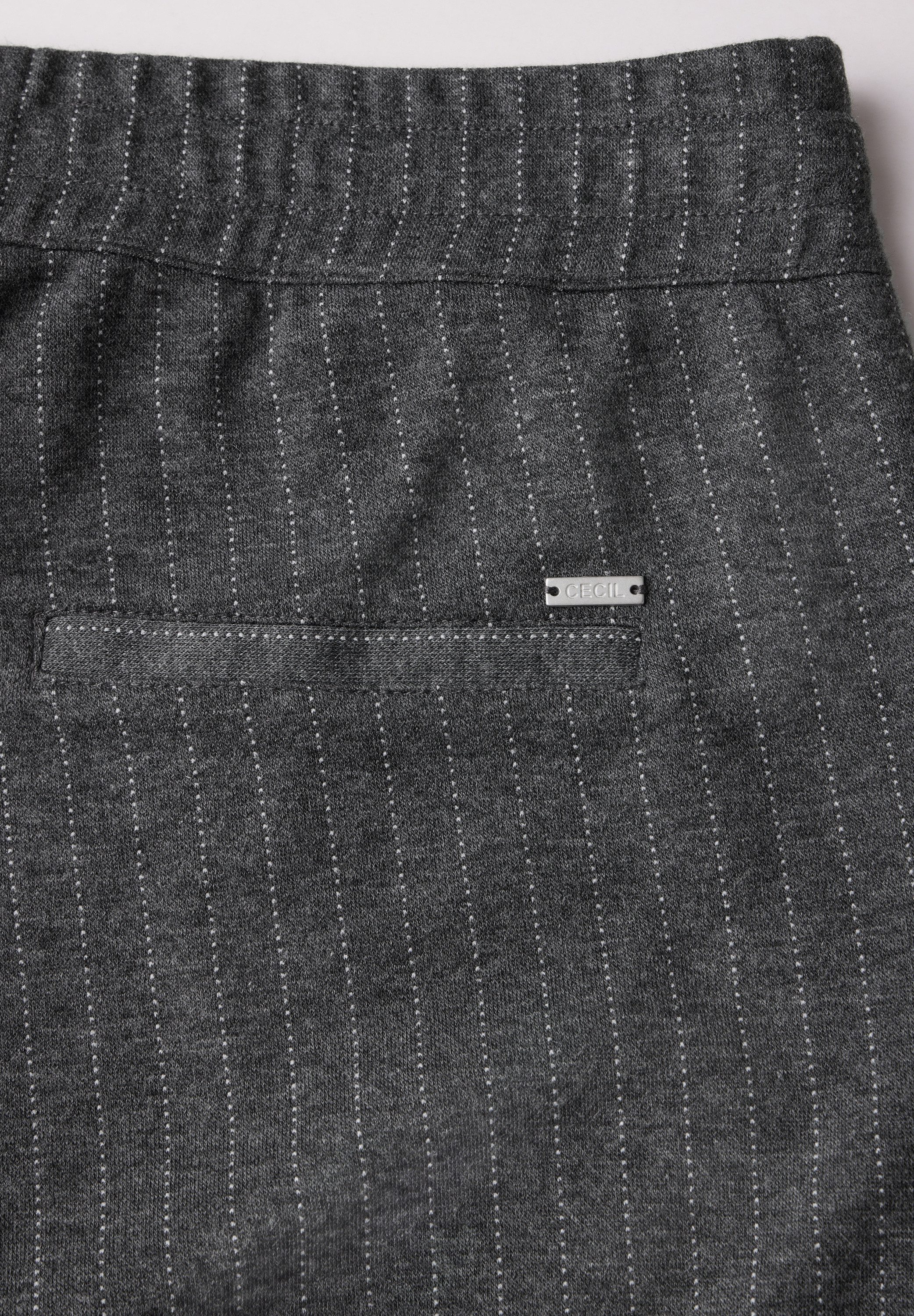 Cecil Stoffen broek Stijl Tracey in naaldstrepenlook