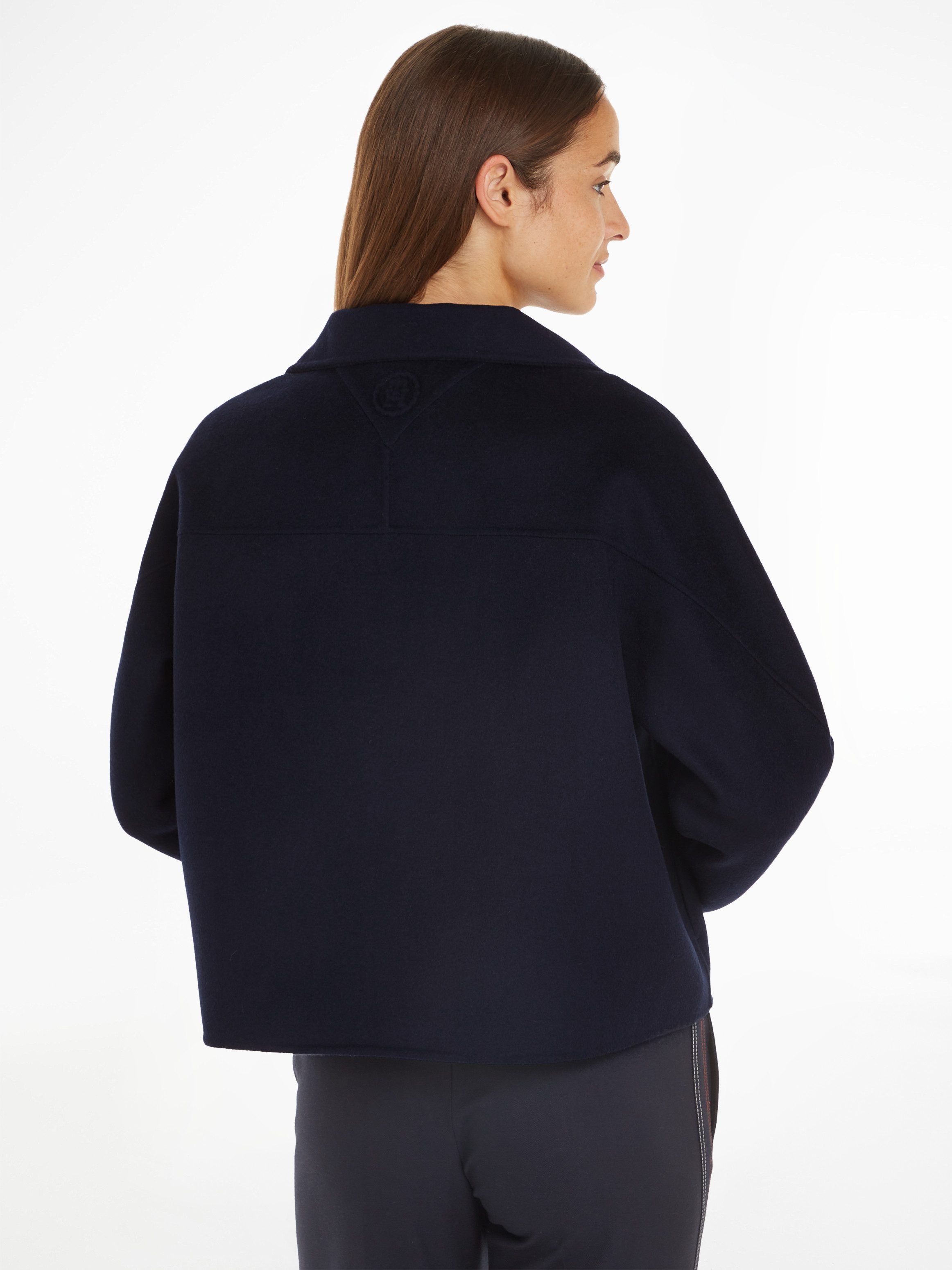 Tommy Hilfiger Outdoorjack DF WOOL BLEND FUNNEL JACKET