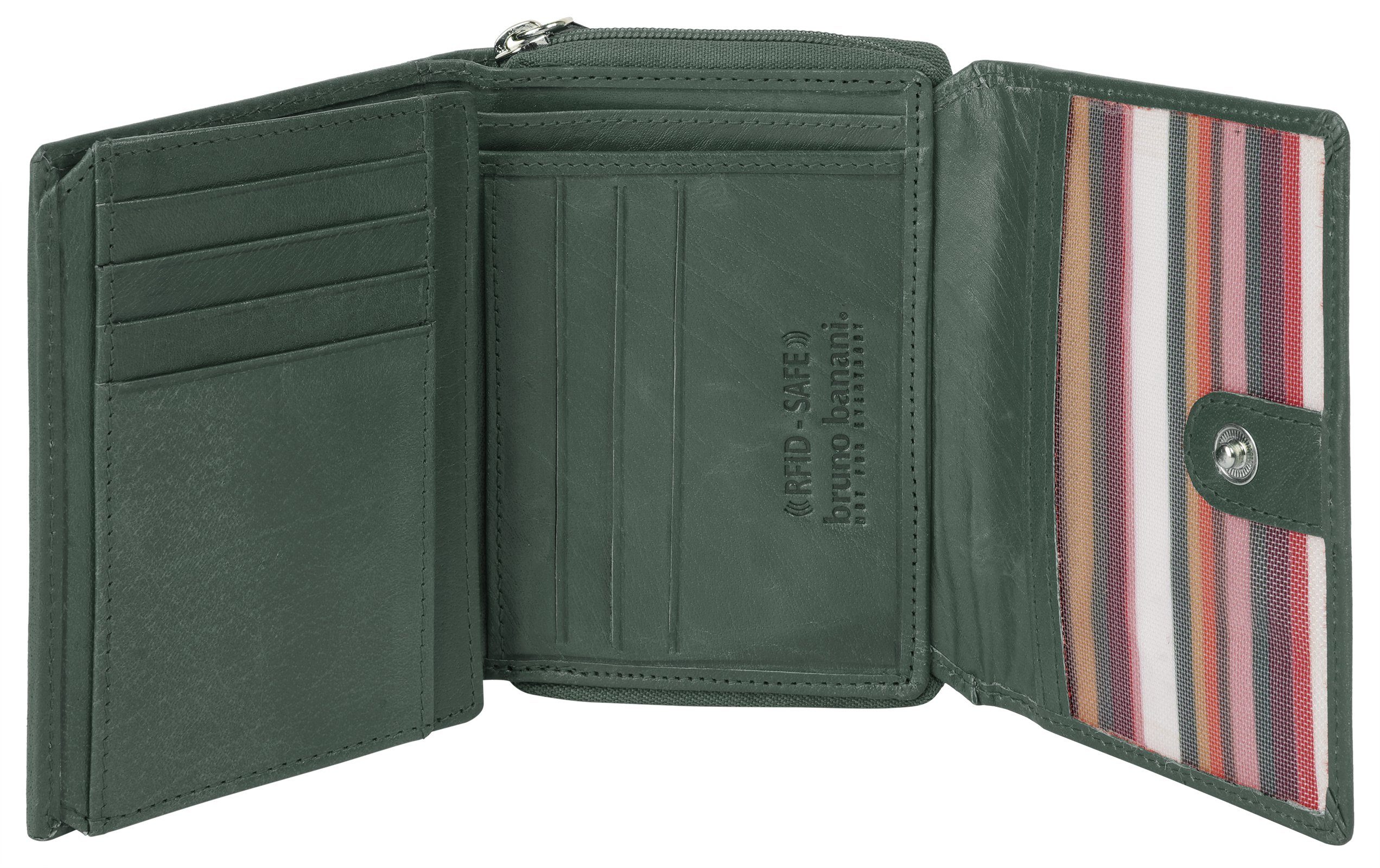 Bruno Banani Portemonnee Mandala echt leder