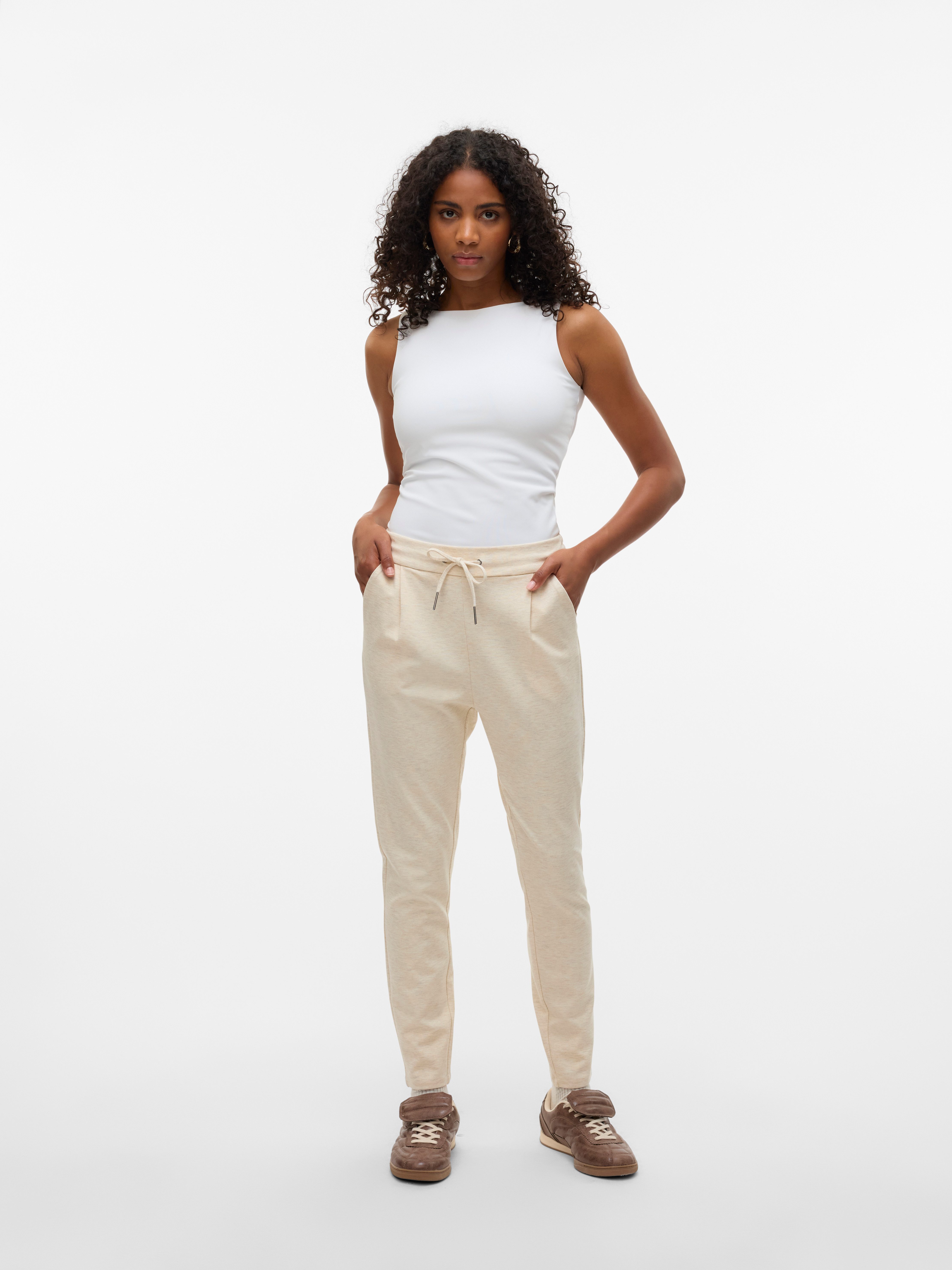 Vero Moda Joggingbroek VMEVA MR LOOSE STRING PANT GA NOOS