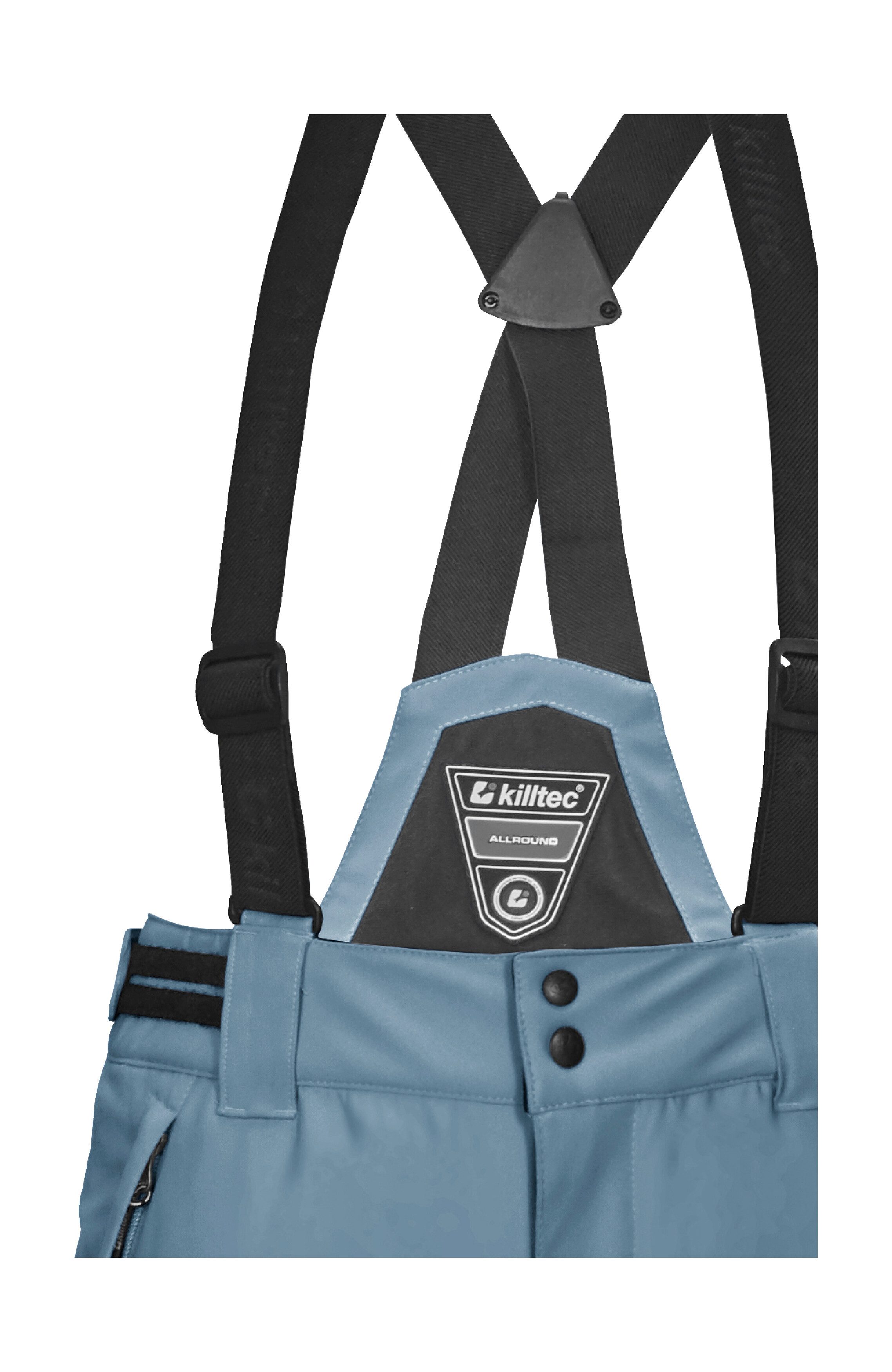 Killtec Skibroek KSW 77 GRLS SKI PNTS waterdicht, ademend, afneembare bretels, verstevigde zijband