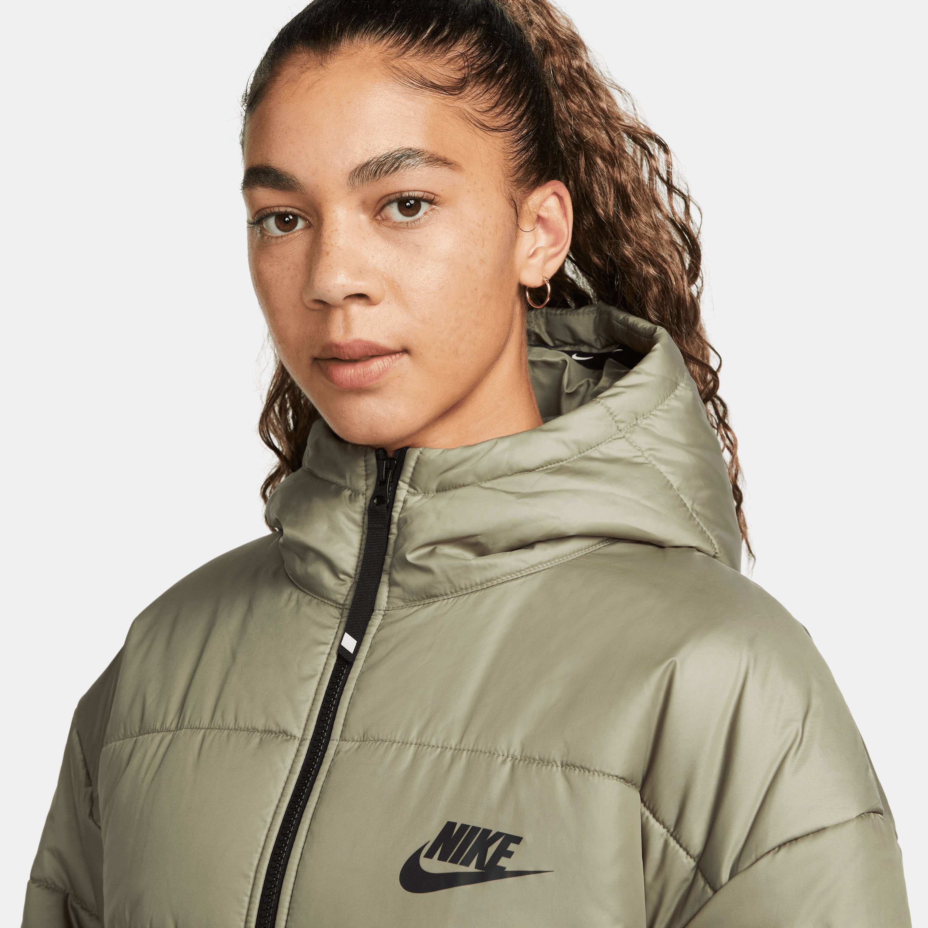 Nike Sportswear Gewatteerde jas Therma-FIT Repel Women's Hooded Parka