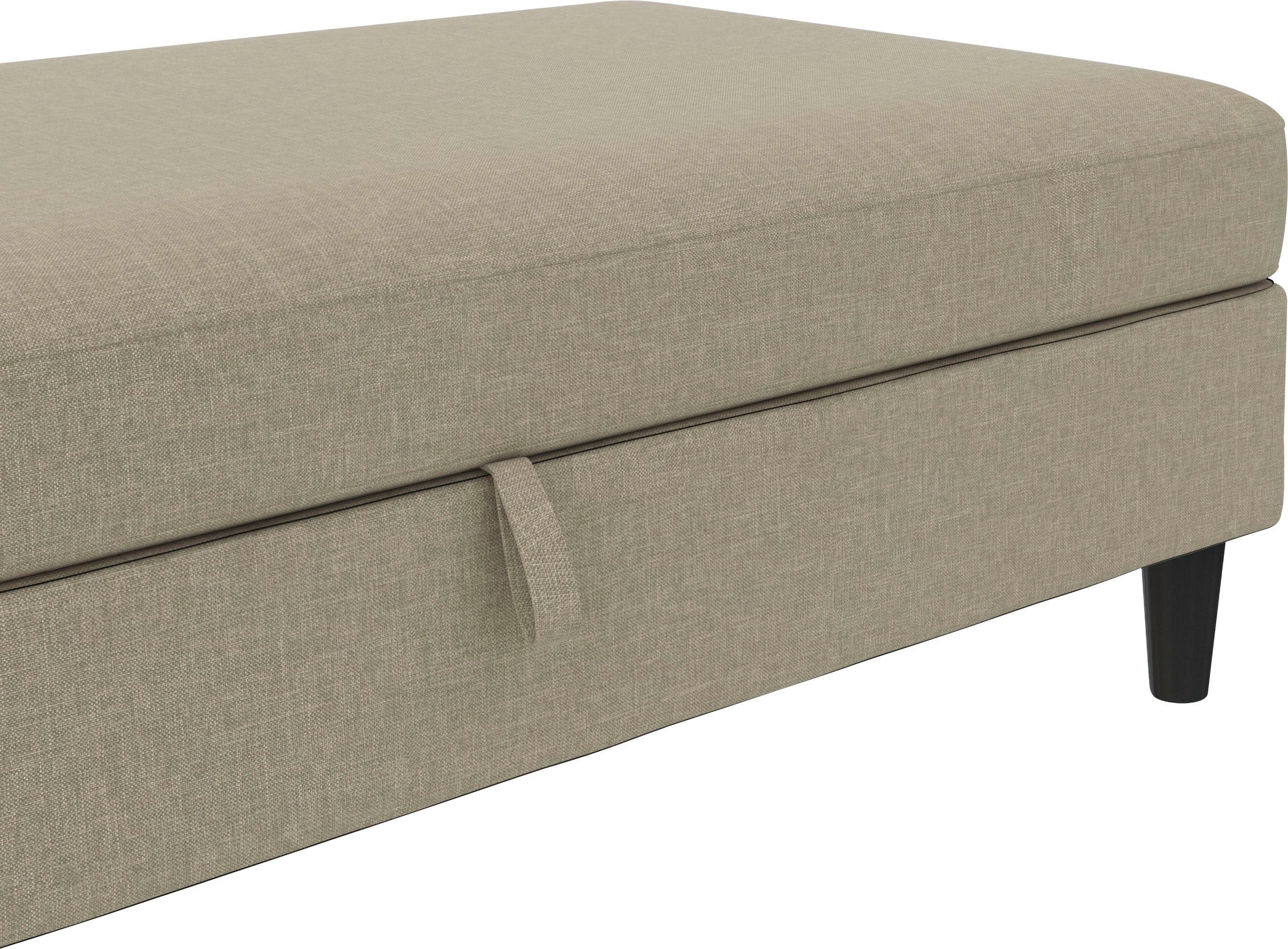 Dorel Home Hocker met bergruimte Hartford Hocker met bergruimte, vrij plaatsbaar, zithoogte 43 cm