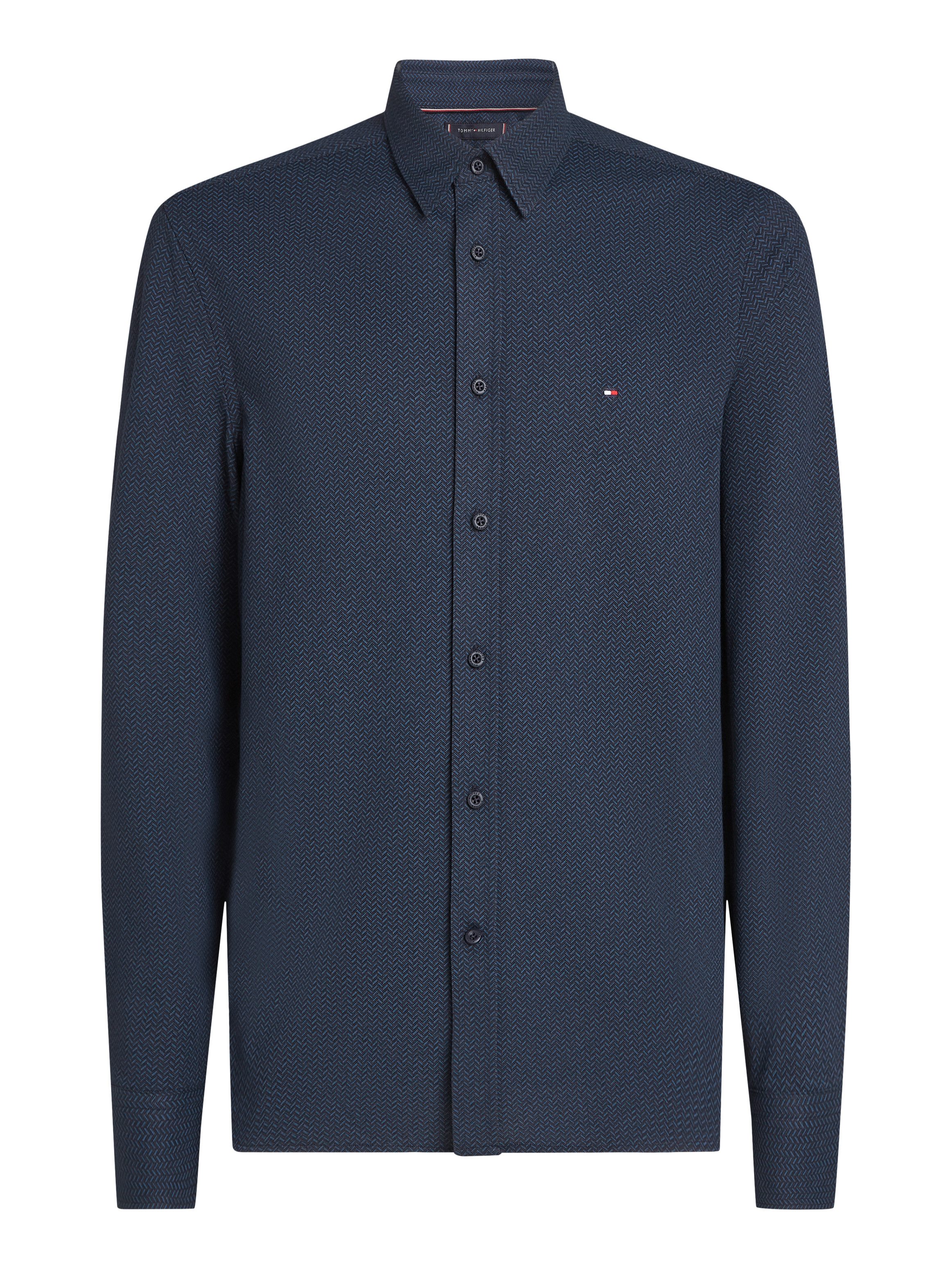 Tommy Hilfiger Businessoverhemd PERFORMANCE OXF PIQUE PRT SHIRT
