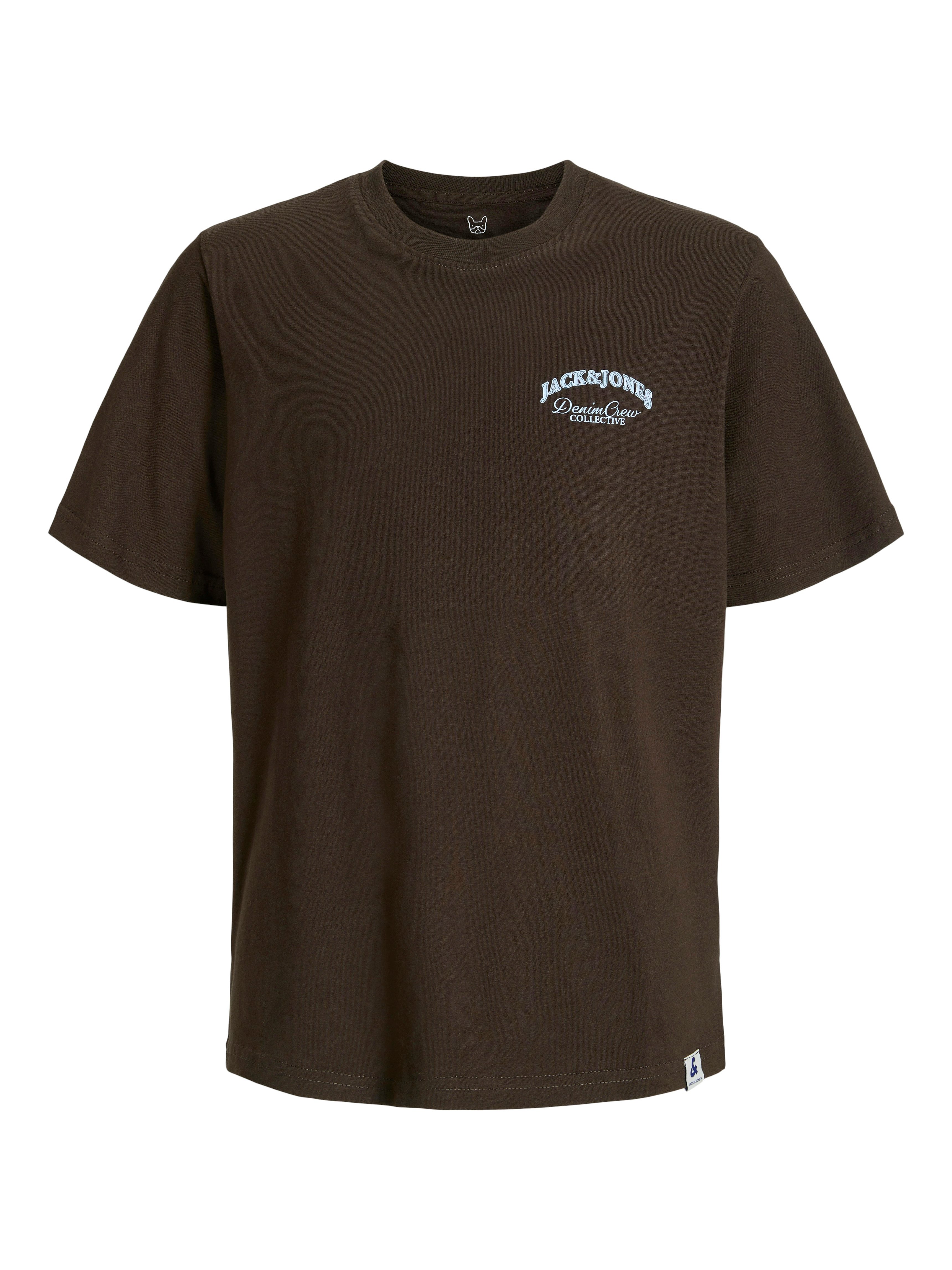 Jack & Jones Junior T-shirt JJEBRANDES BACKP RELAXED TEE SS SN JNR