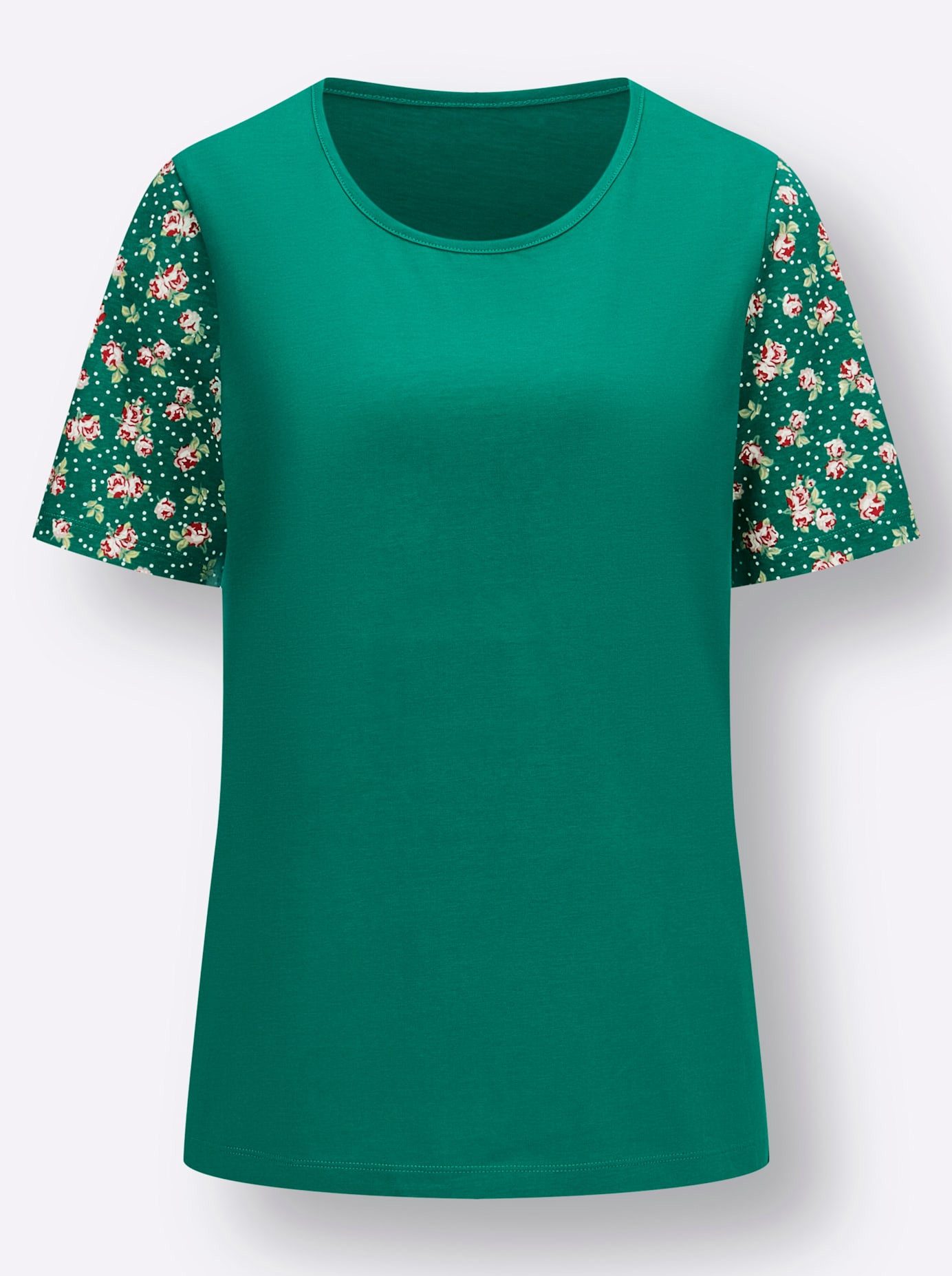 Classic Basics Shirt met ronde hals Shirt met V-hals (1-delig)