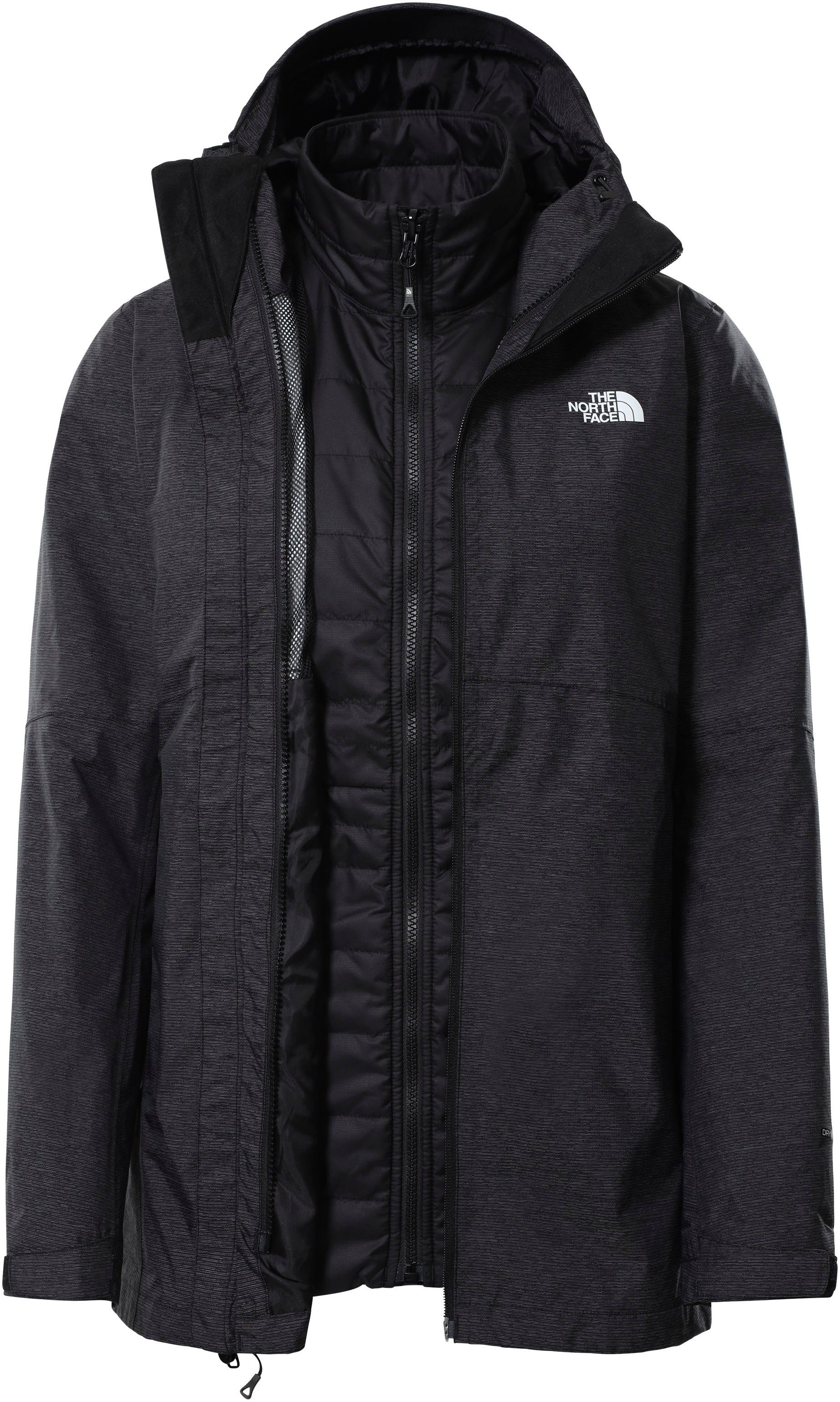 The North Face Functioneel 3-in-1-jack HIKESTELLER TRICLIMATE Winterjack winddicht & ademend & waterdicht