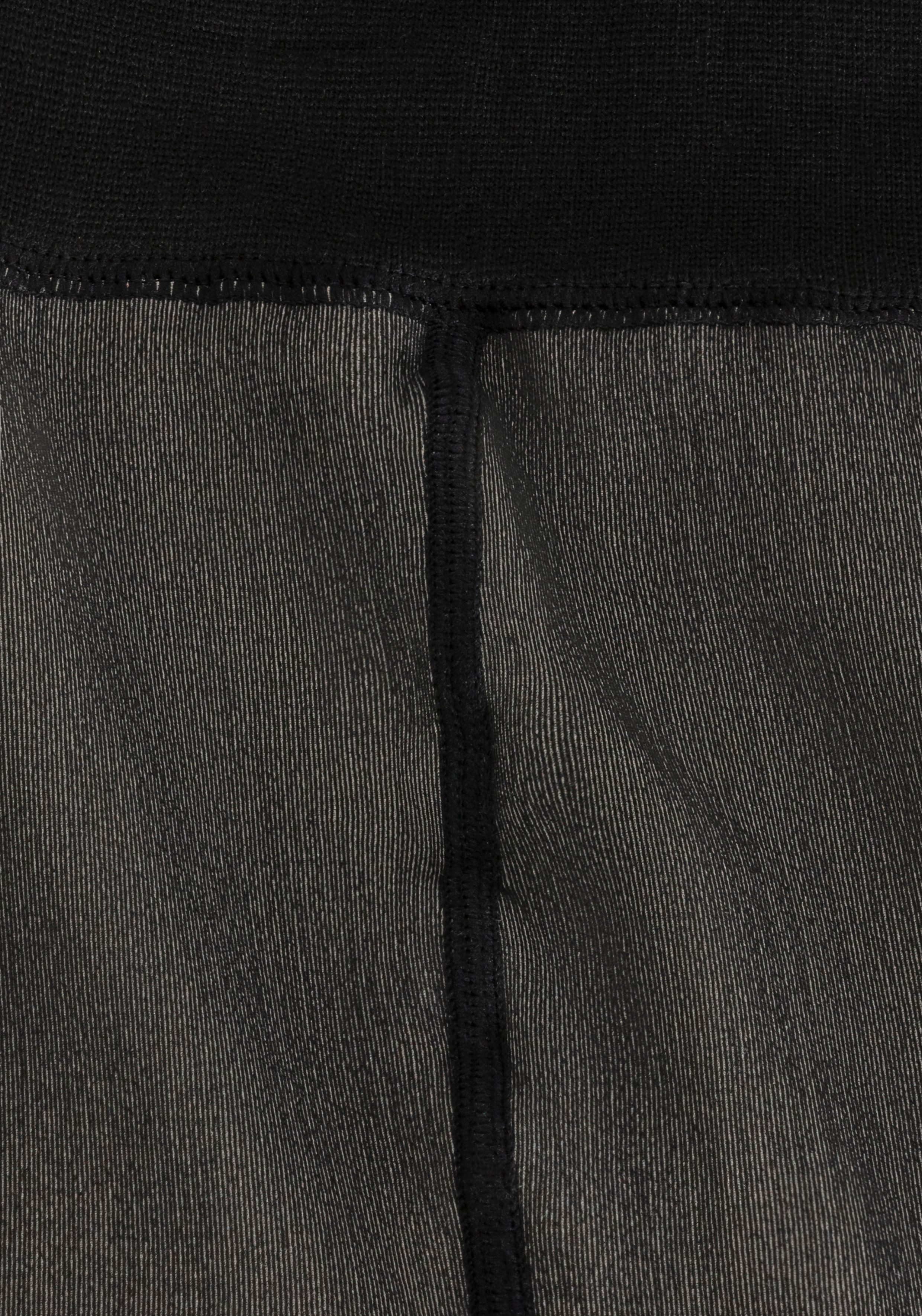 Sarlini Thermopanty DAMES FLEECE VOERING LEGGINGS in transparante look