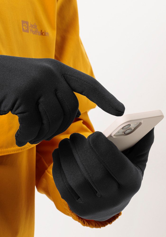 Jack Wolfskin Fleece-handschoenen ALLROUNDER GLOVE
