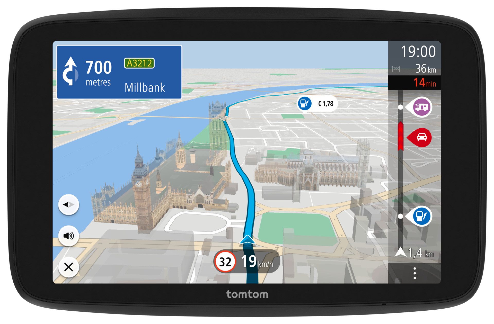 TomTom Navigatiesysteem voor personenauto's GO CAMPER Max (2e generatie)