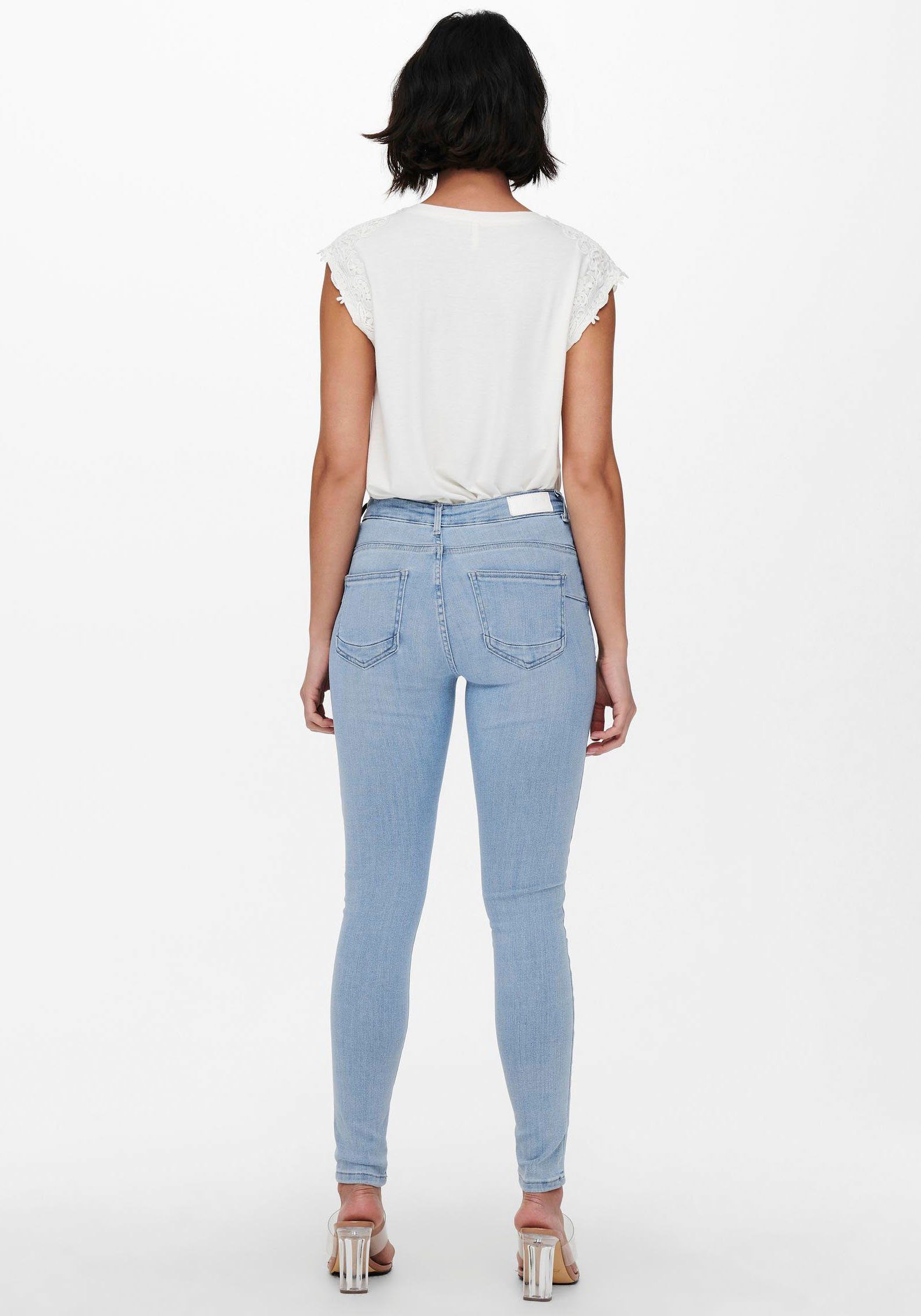 Only Skinny fit jeans ONLPOWER MID PUSH UP SK DNM AZG944 NOOS