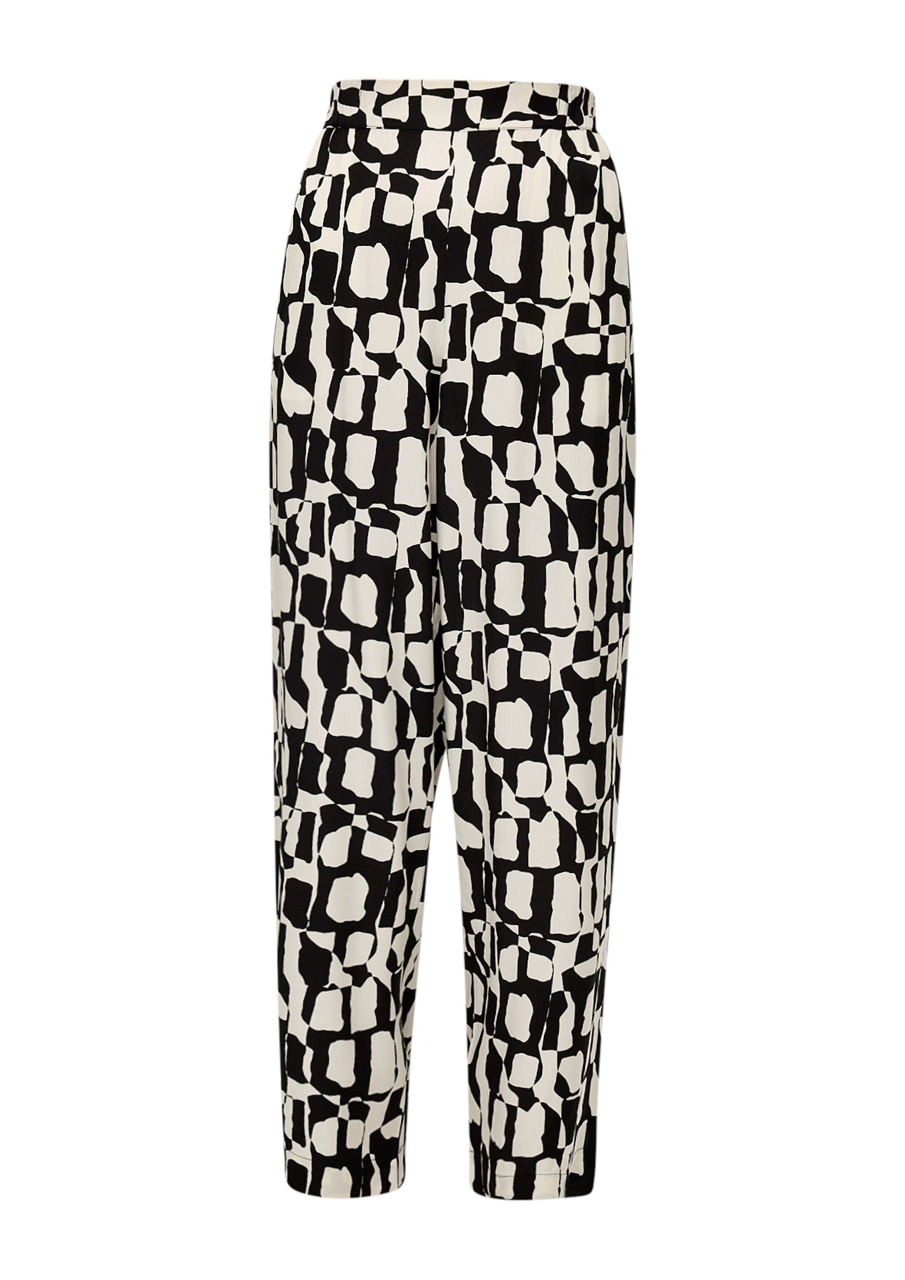 s.Oliver BLACK LABEL Stoffen broek met viscose