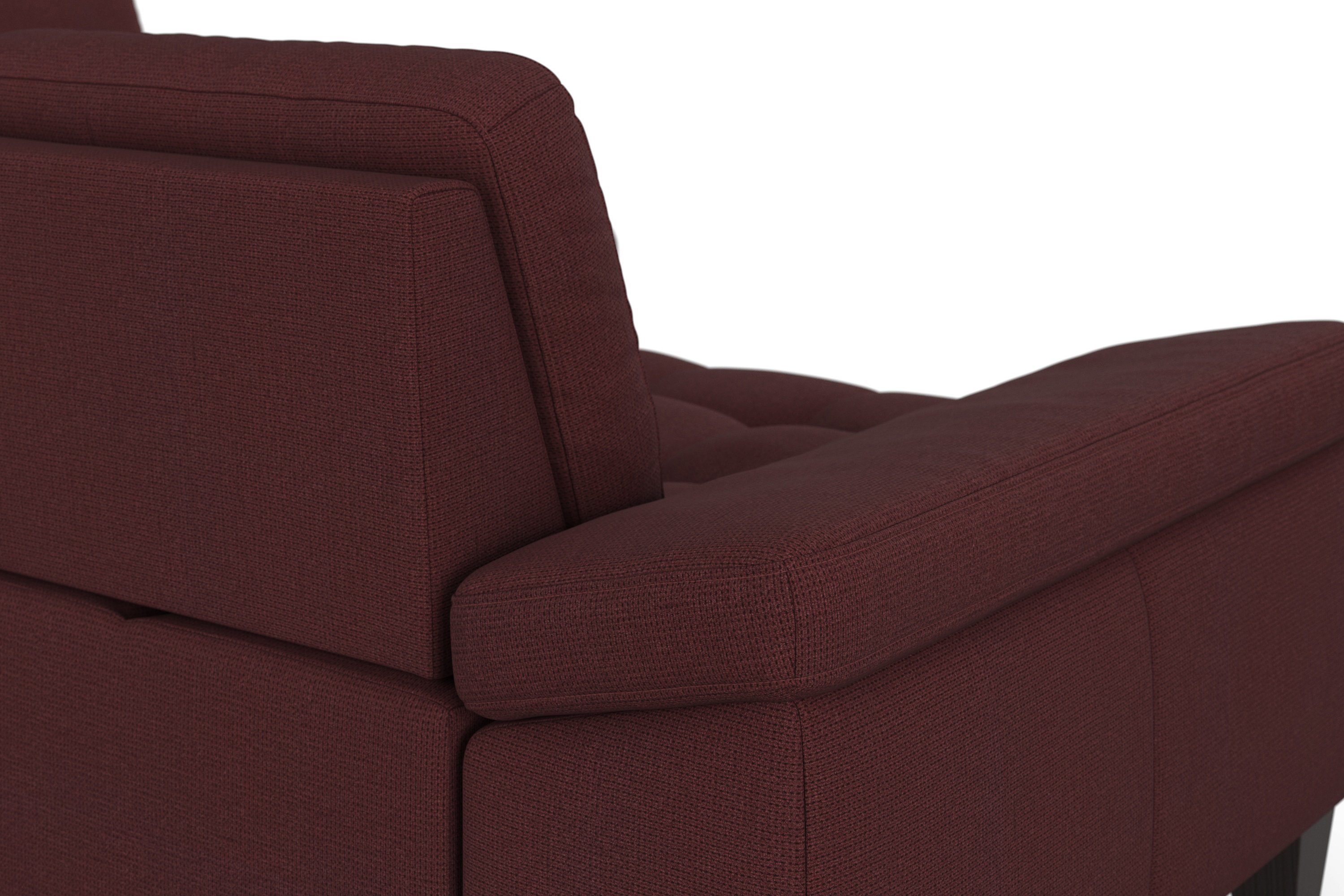 sit&more Hoekbank Westham L-vorm met ottomane, met of zonder slaapfunctie, bedkist, verstelling