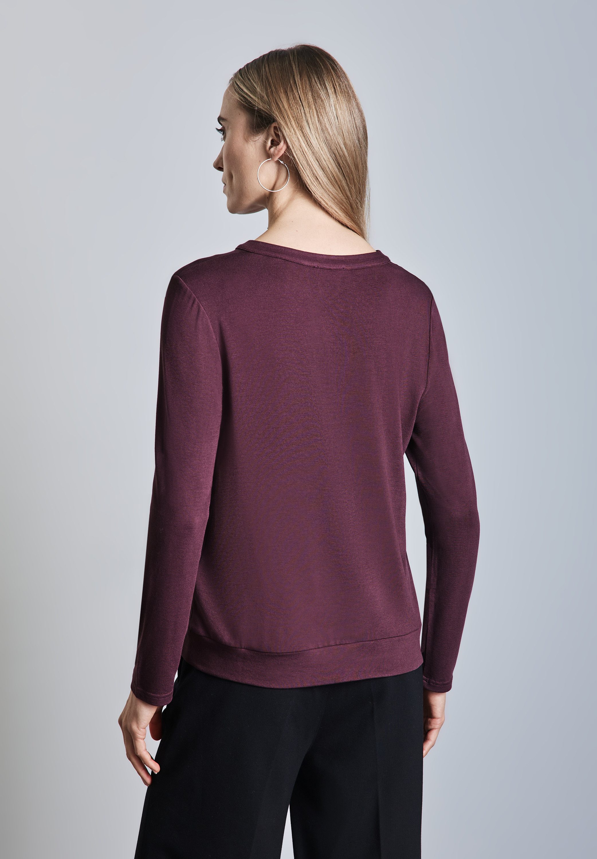 STREET ONE Shirt met lange mouwen