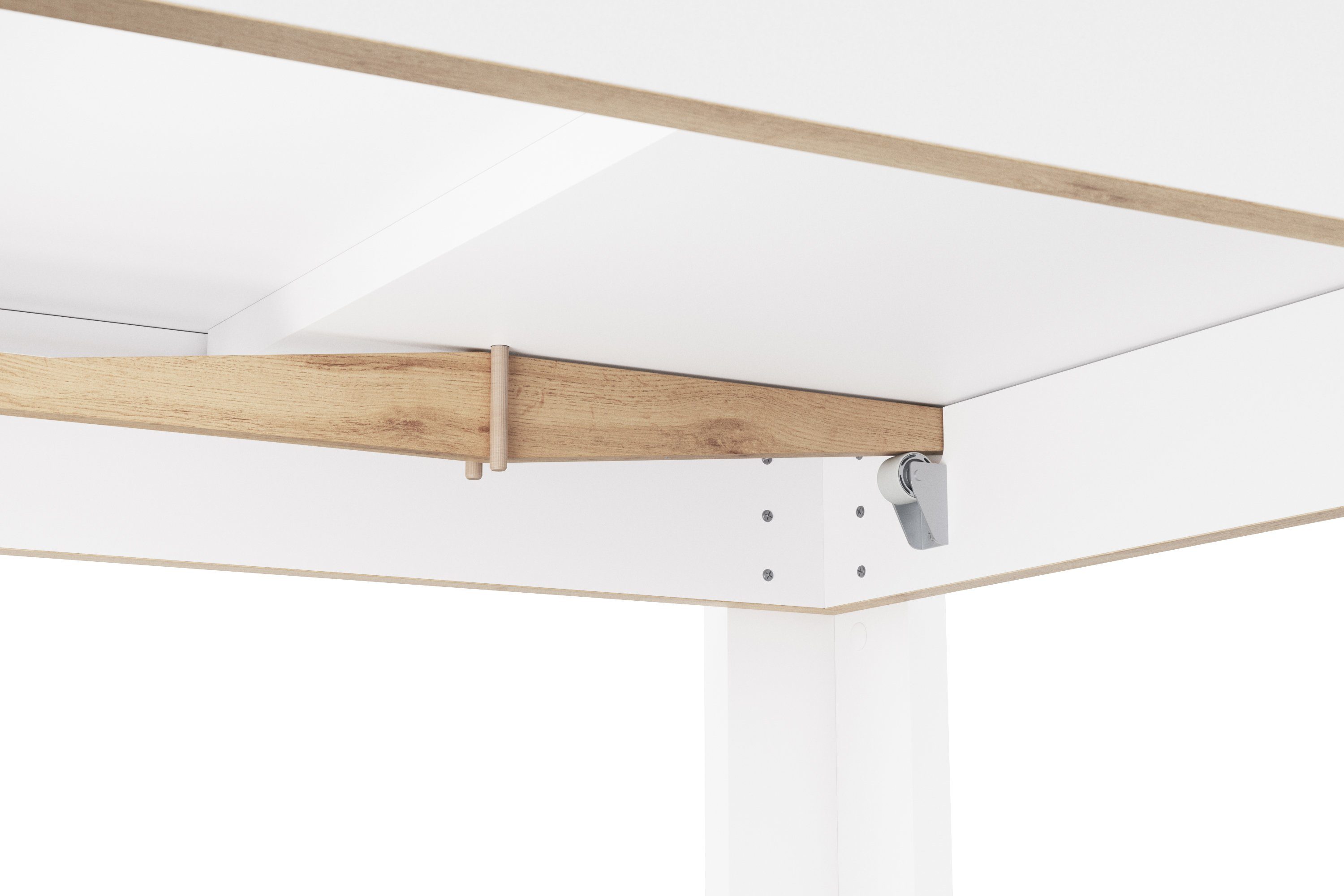 Mäusbacher Eettafel Monti BESTSELLER!, tafel, keukentafel, uittrekbare tafel uit te trekken tot 136 cm