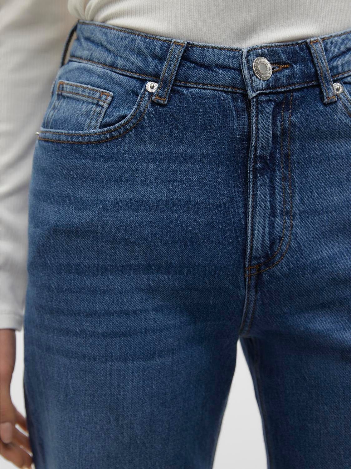 Vero Moda High-waist jeans VMTESSA HR WIDE JEANS RA380 GA NOOS