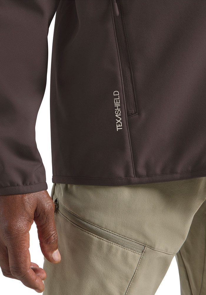 Jack Wolfskin Softshell-jack BORNBERG HOODY M