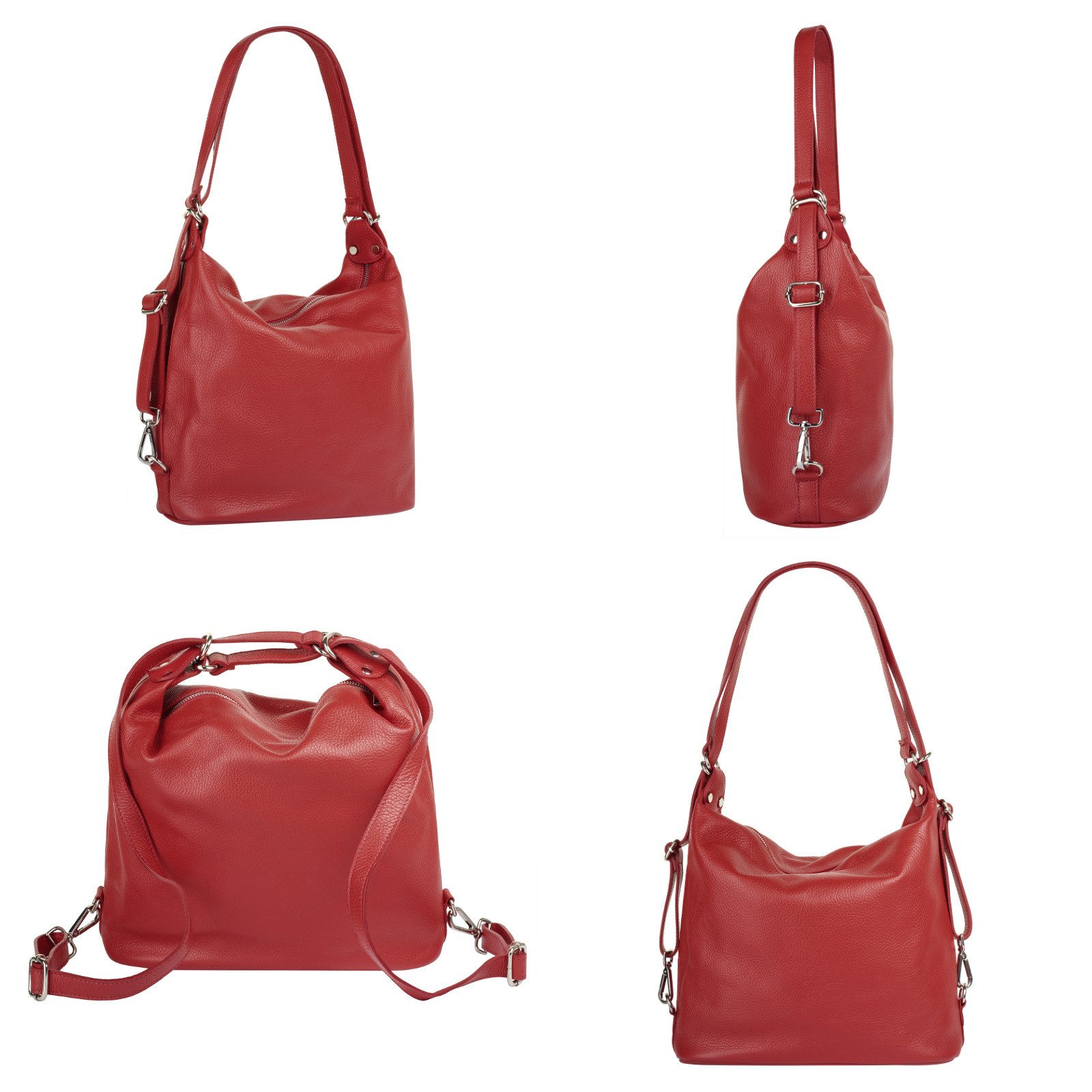 Samantha Look Shopper echt leer, made in italy
